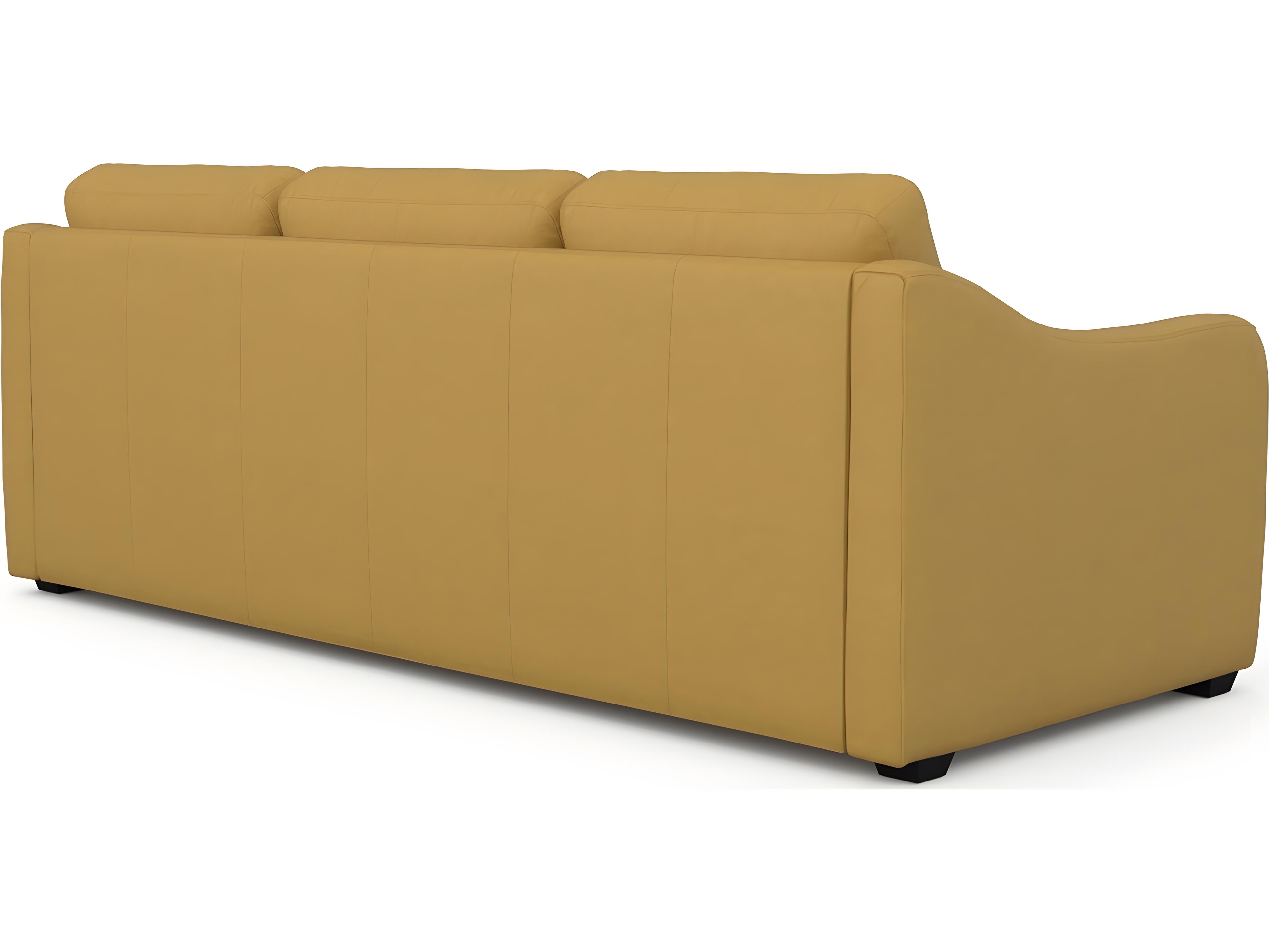 Palliser Madison Modern English Arm Leather Upholstery Sofa