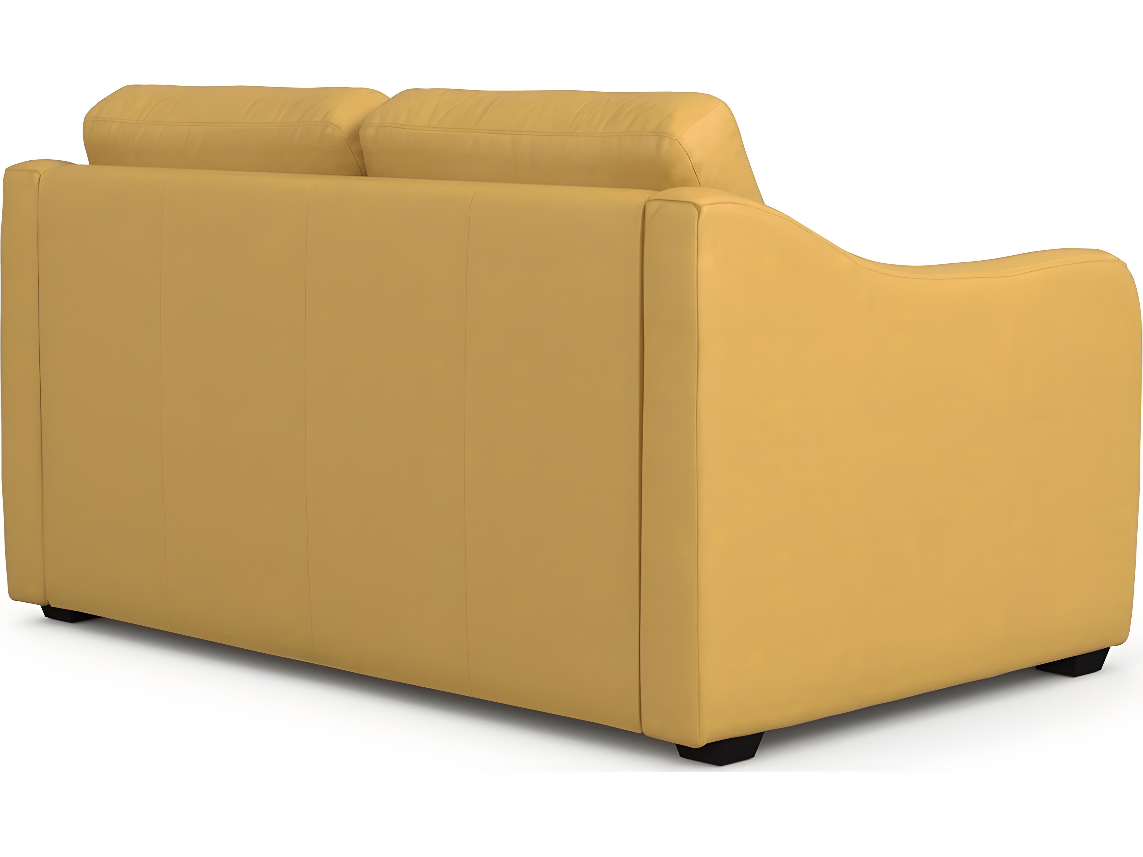 Palliser Madison Modern English Arm Leather Upholstery Loveseat