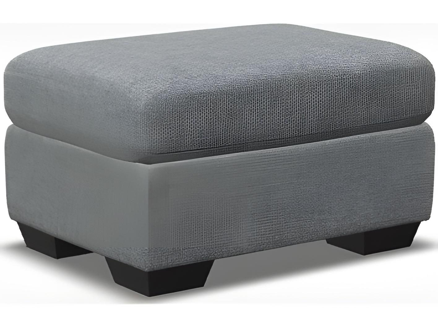 Palliser Madison Modern English Arm Leather Upholstery Ottoman