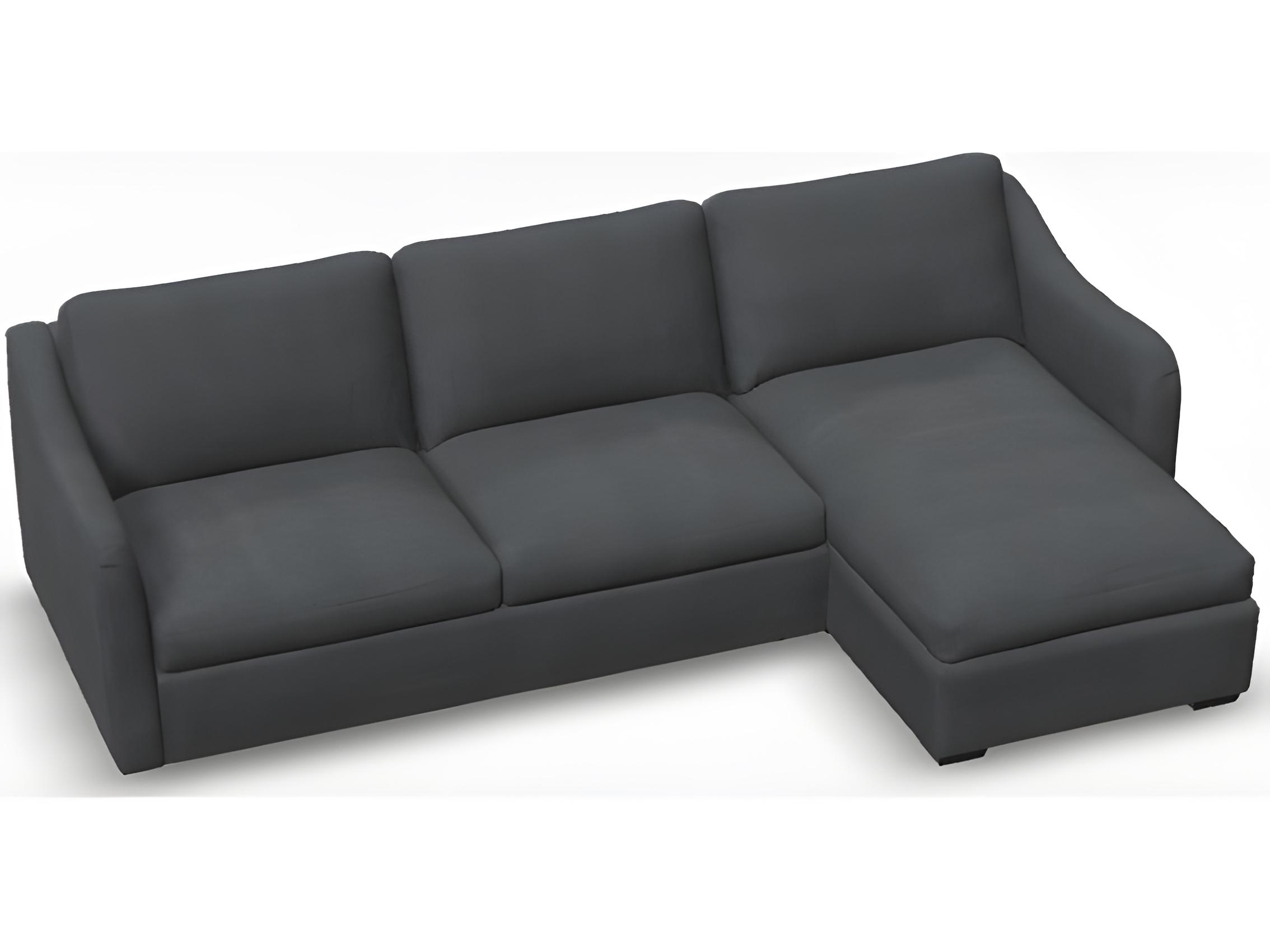 Palliser Madison Modern English Arm Leather Upholstery Upholstered Sectional Sofa