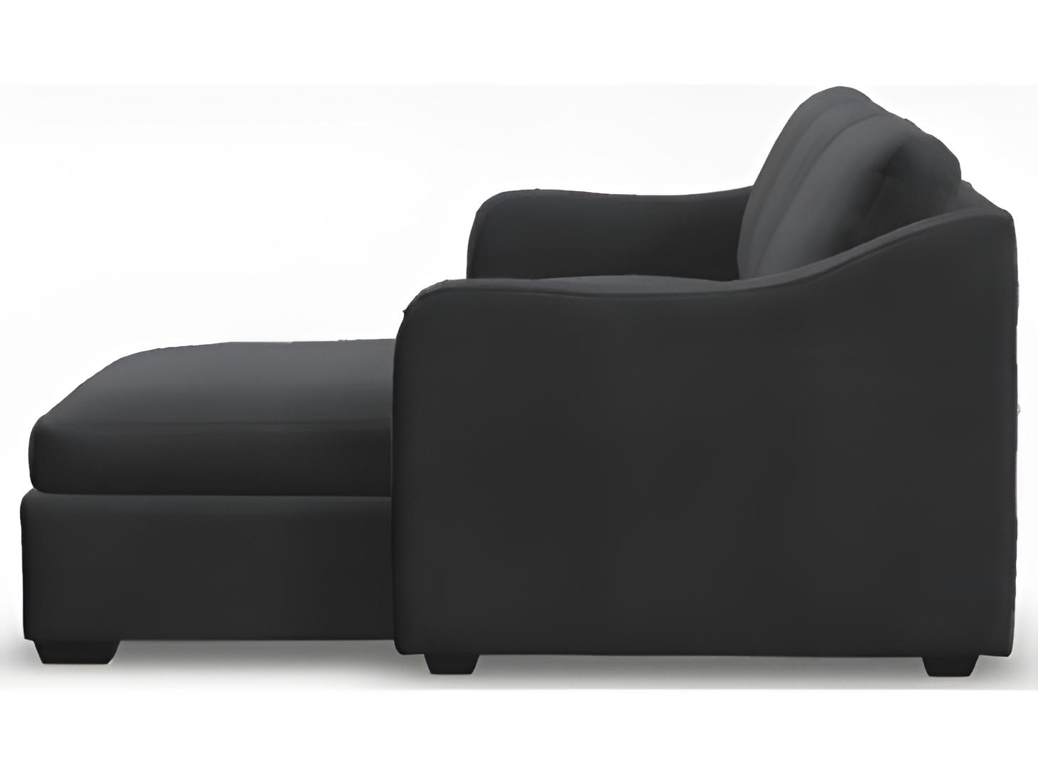 Palliser Madison Modern English Arm Leather Upholstery Upholstered Sectional Sofa