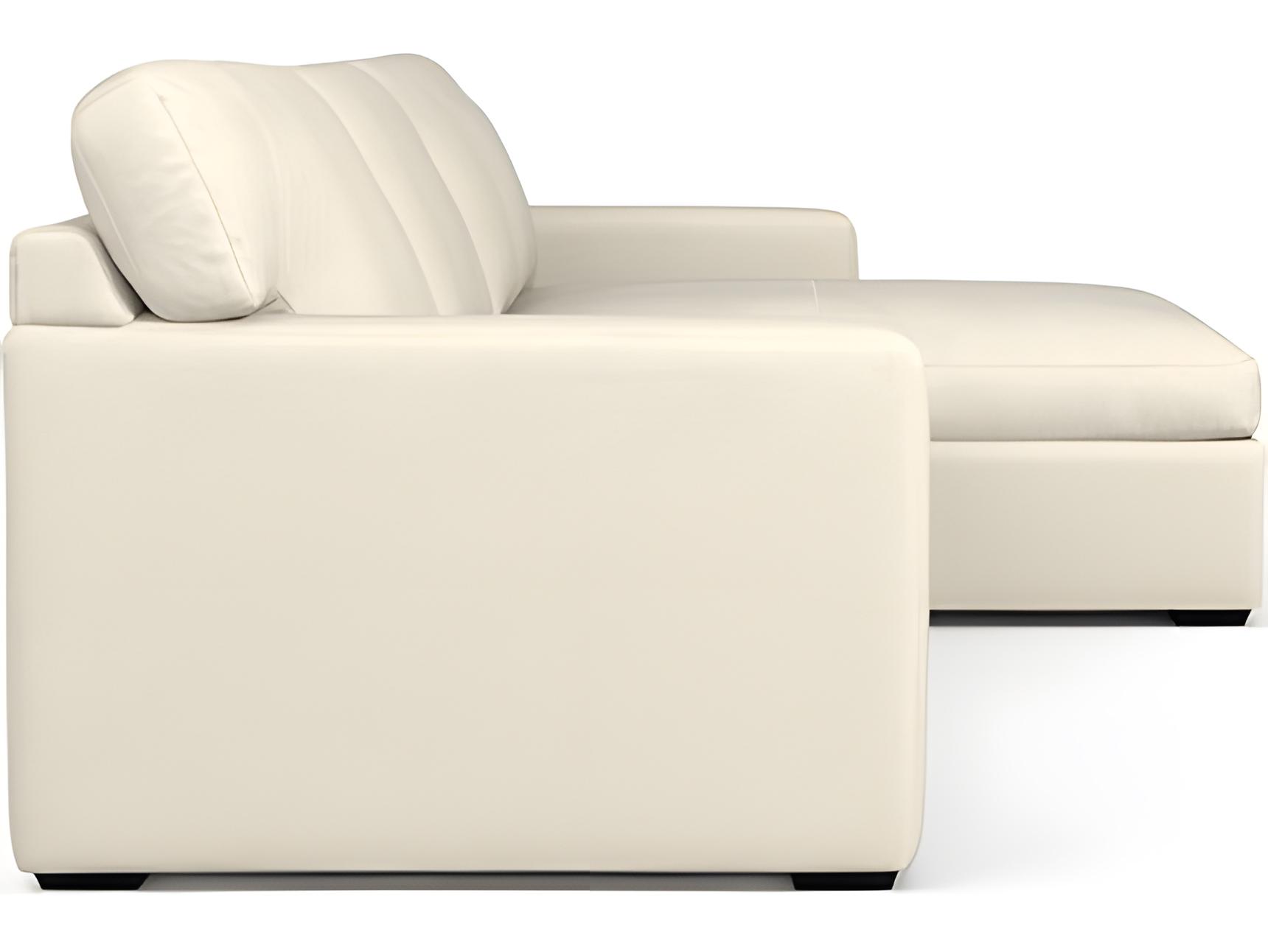 Palliser Madison Sleep Track Arm Leather Upholstery Upholstered Sectional Sofa