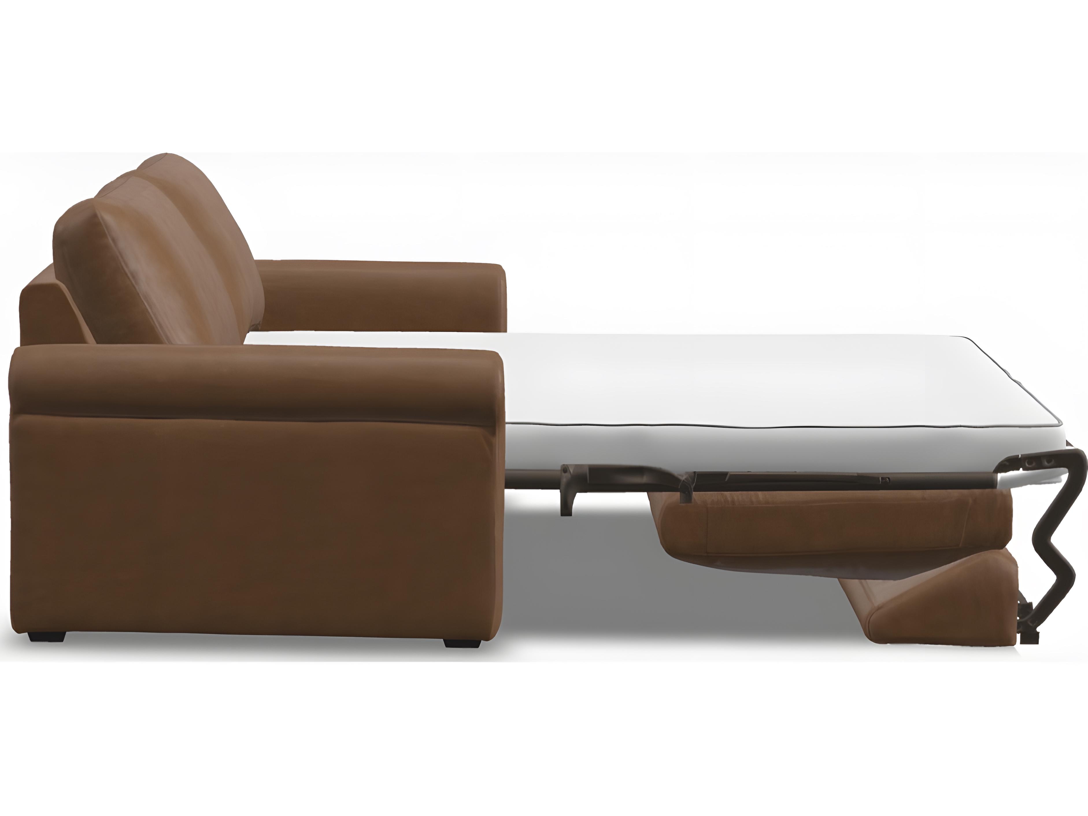 Palliser Madison Sleep Roll Arm Leather Upholstery Double Sofabed