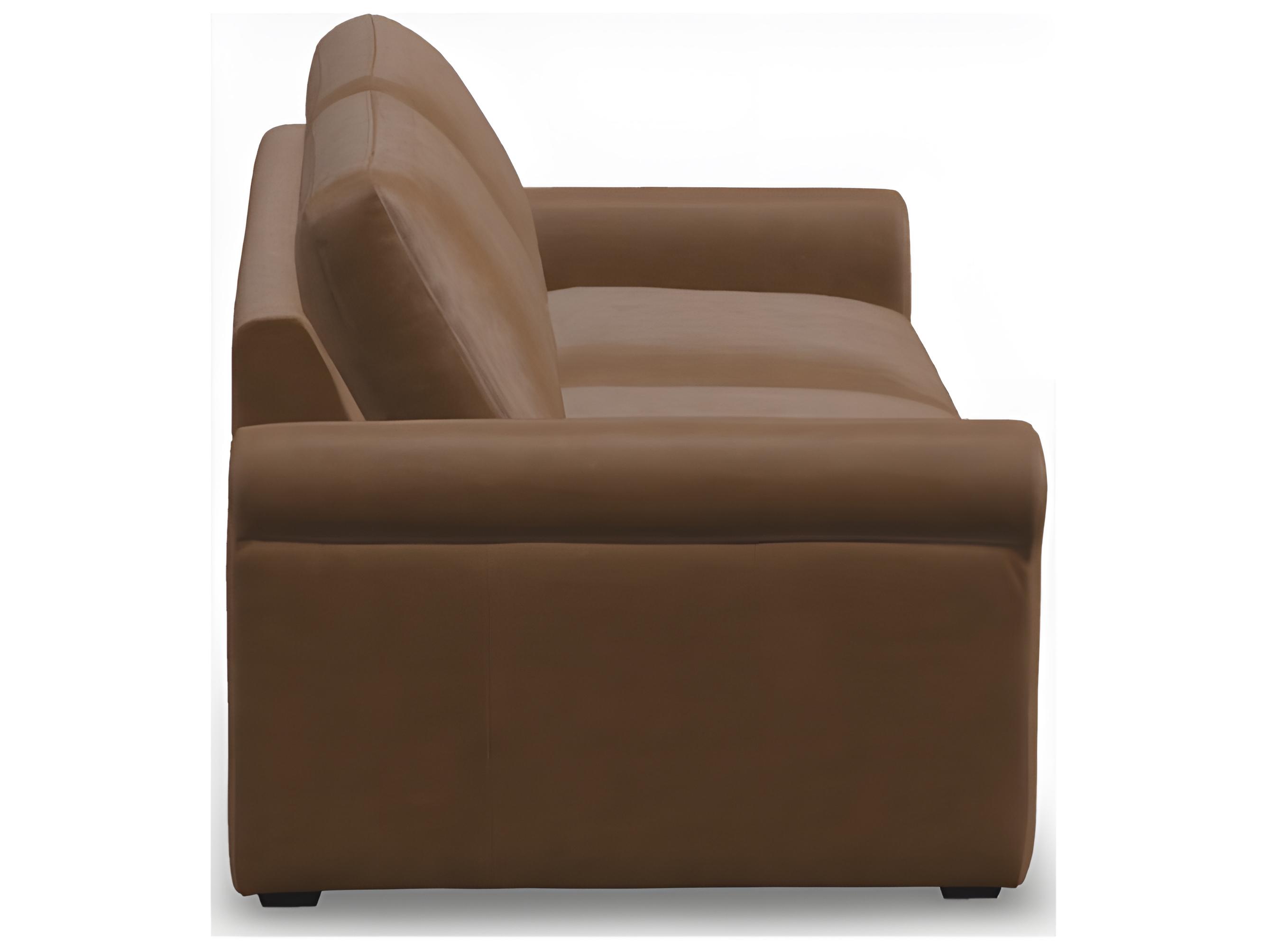 Palliser Madison Sleep Roll Arm Leather Upholstery Double Sofabed