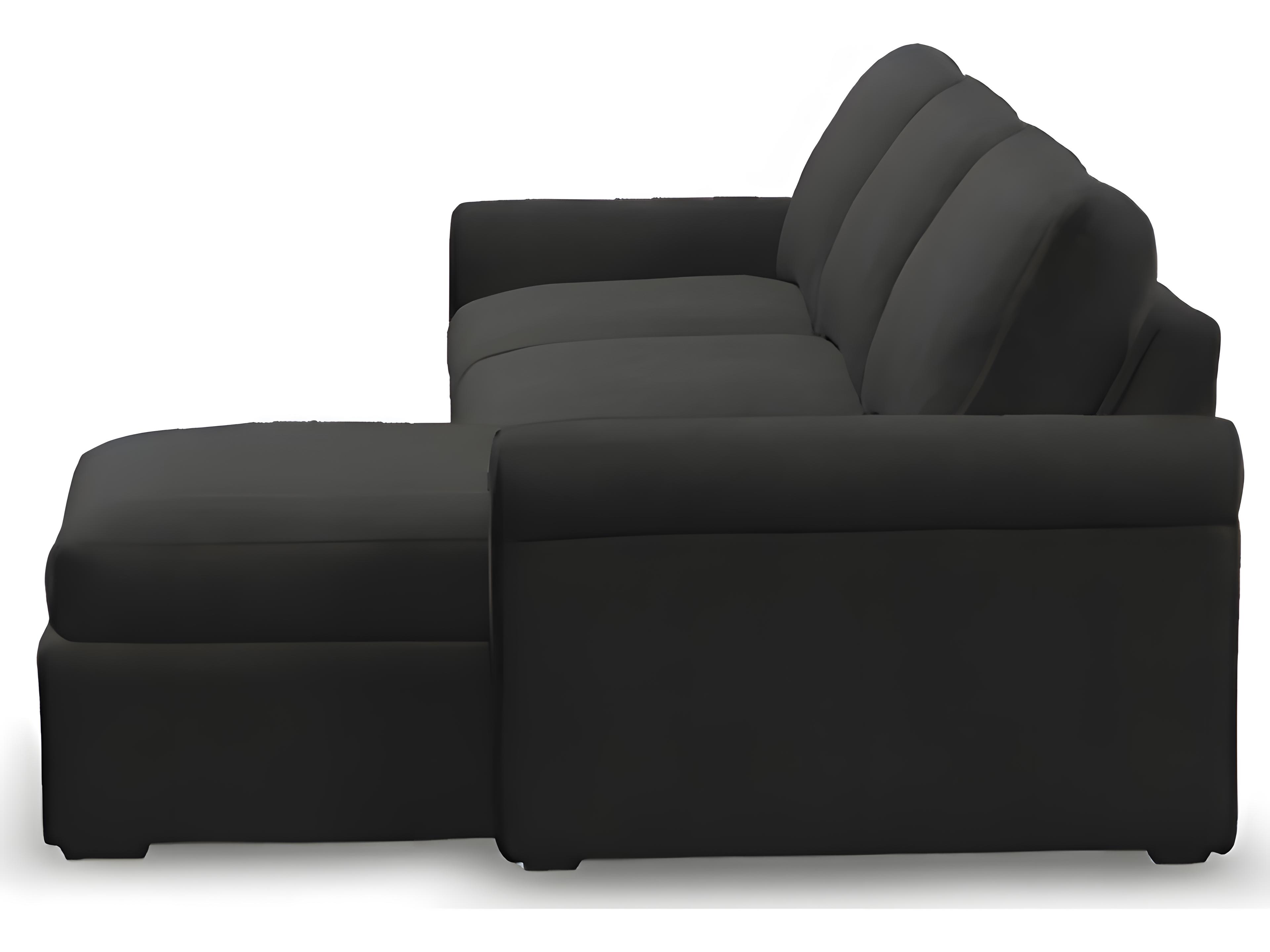 Palliser Madison Sleep Roll Arm Leather Upholstery Sectional Sofa