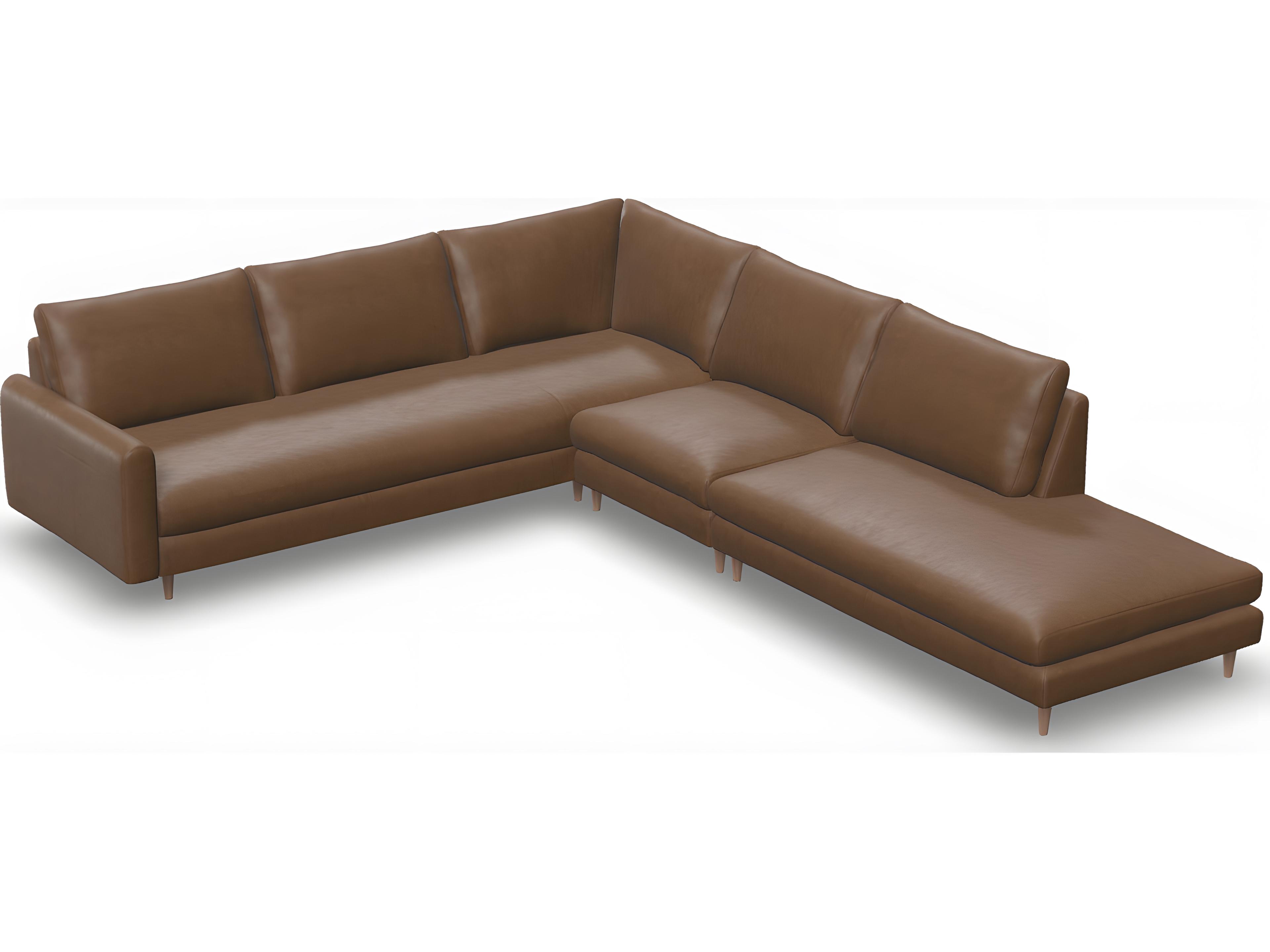 Palliser Lexi Leather Upholstery Upholstered Sectional Sofa