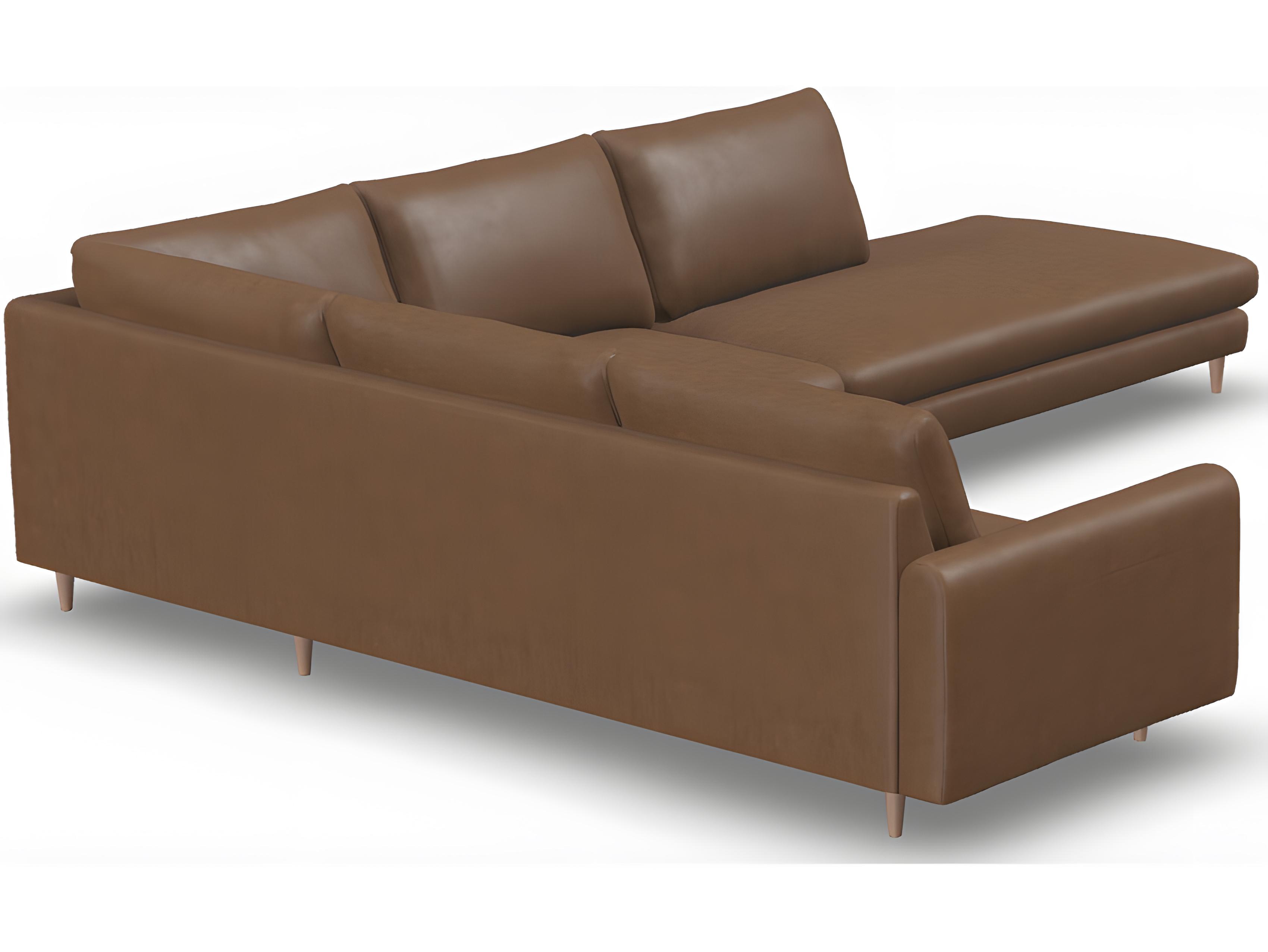 Palliser Lexi Leather Upholstery Upholstered Sectional Sofa