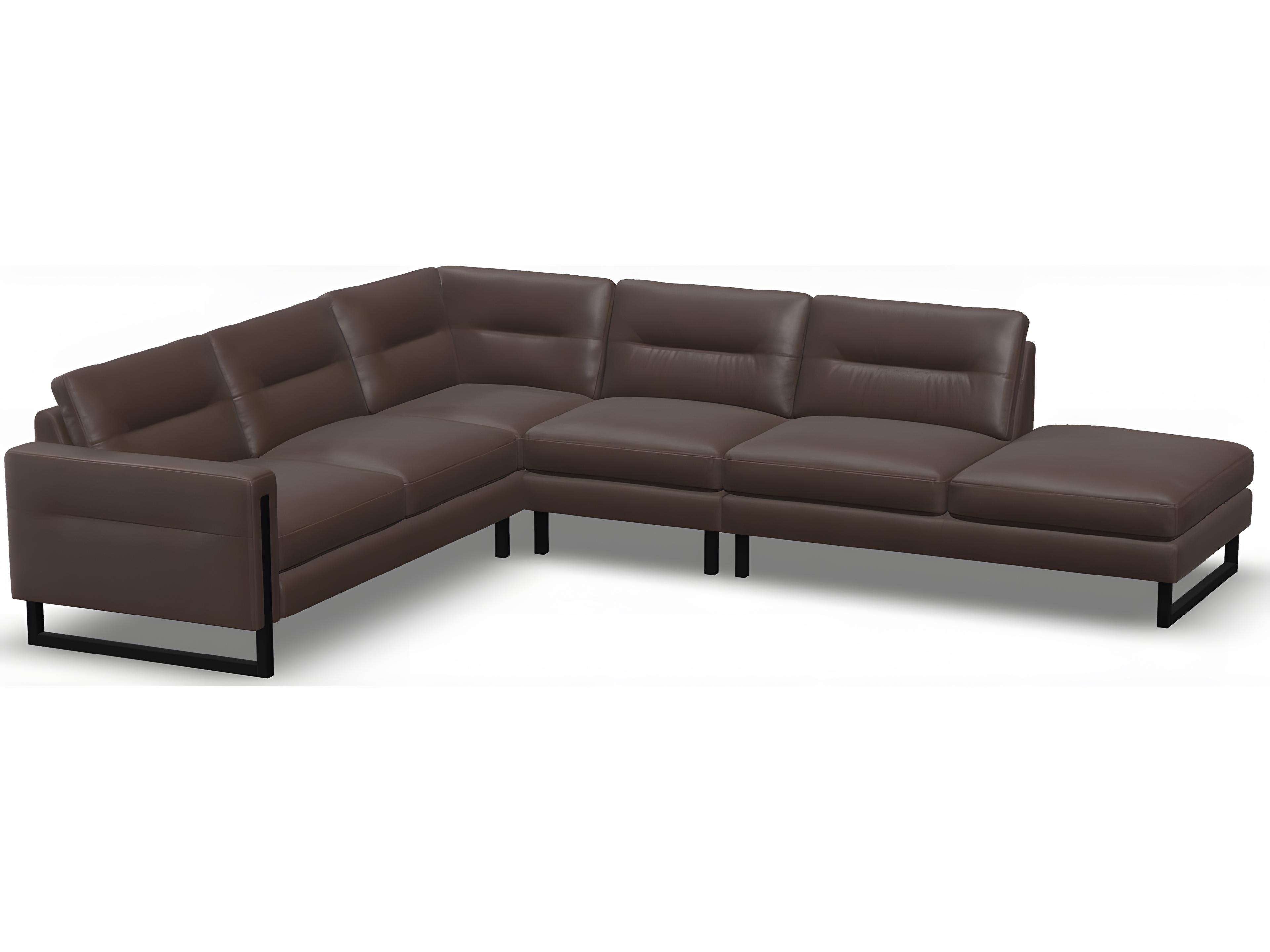 Palliser Brookes Leather Upholstery Sectional Sofa