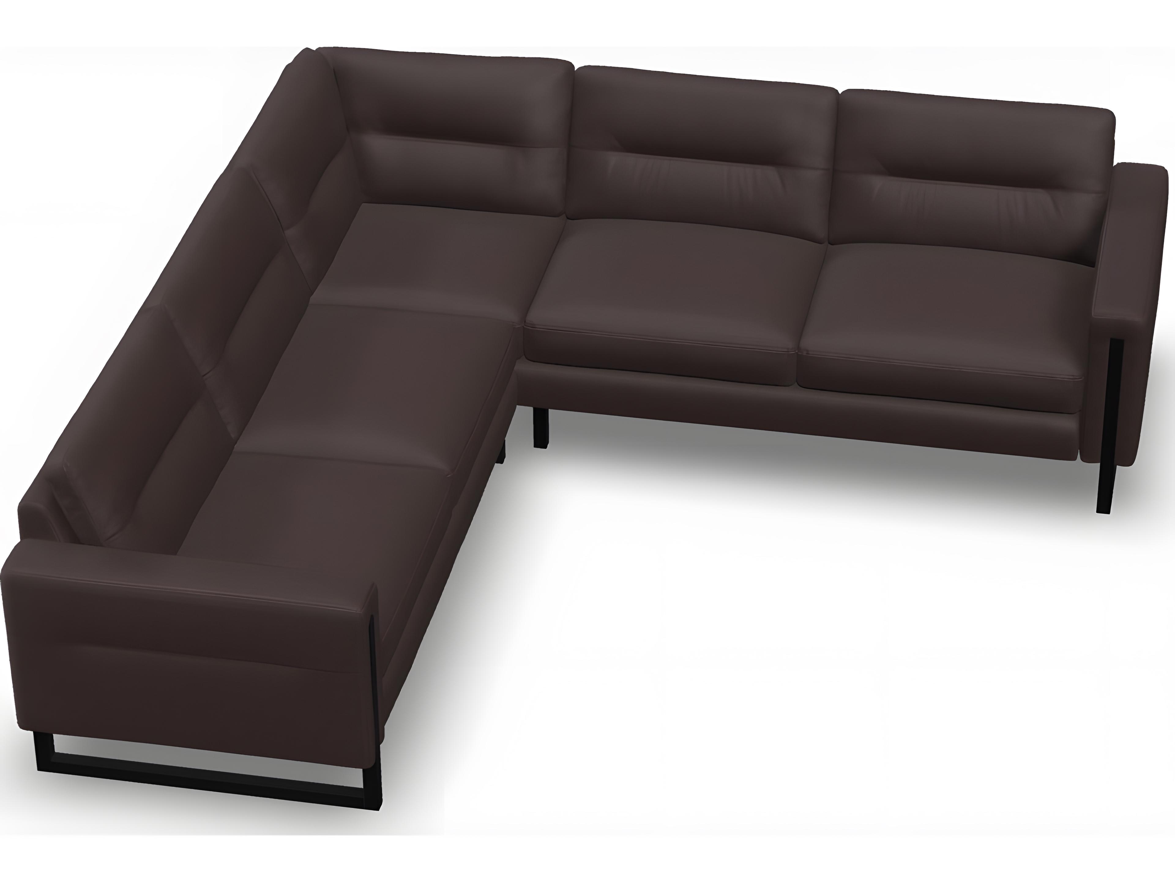 Palliser Brookes Leather Upholstery Sectional Sofa