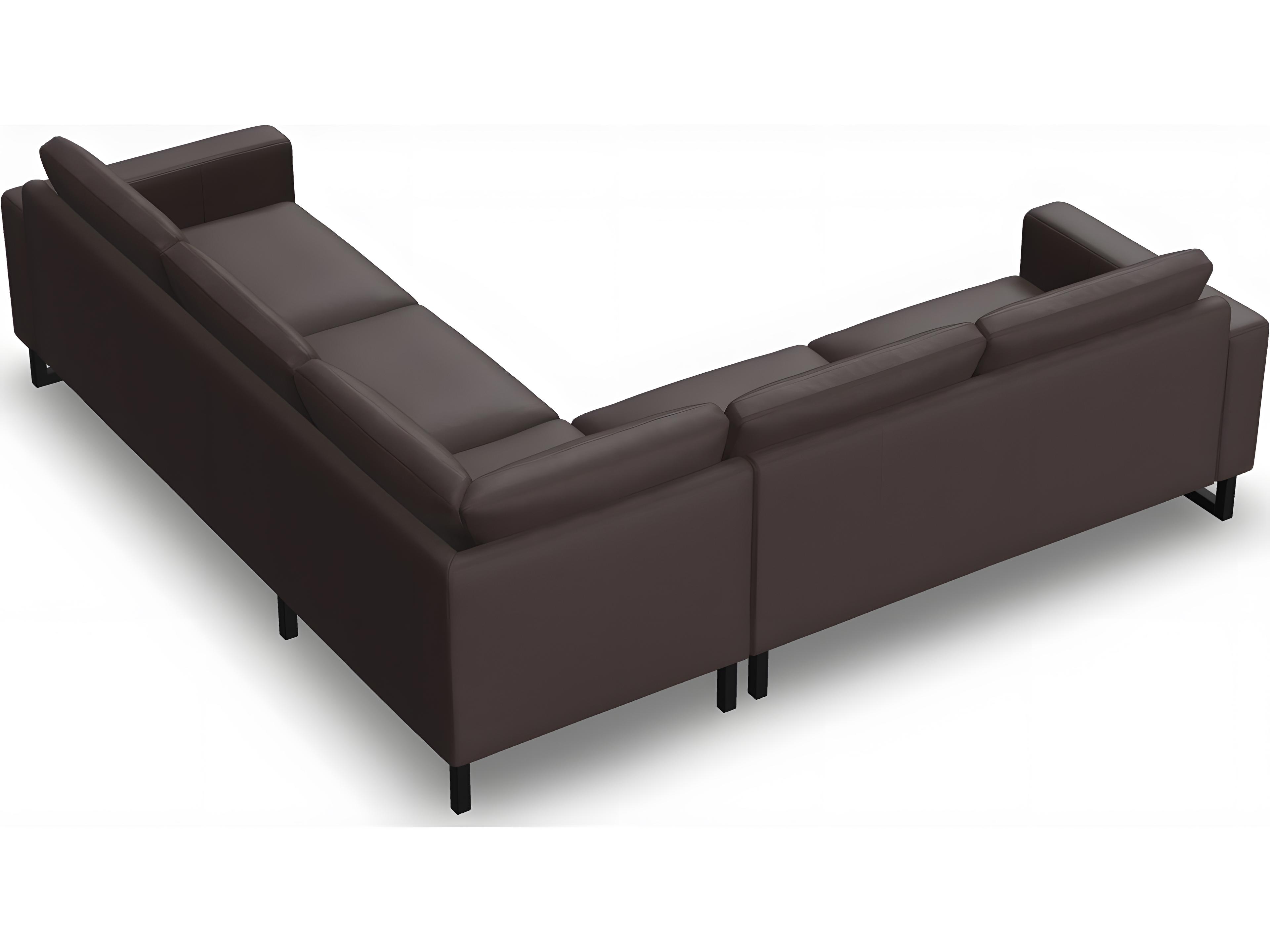 Palliser Brookes Leather Upholstery Sectional Sofa