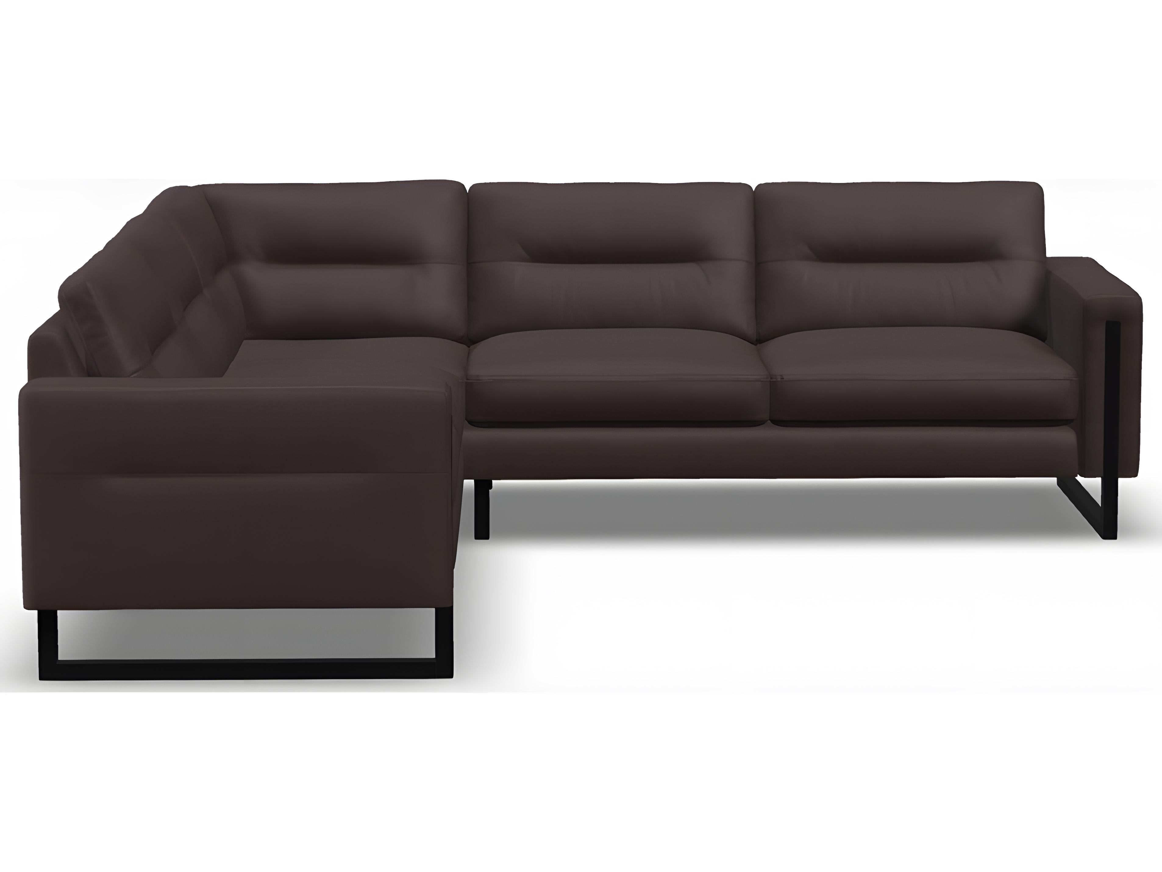 Palliser Brookes Leather Upholstery Sectional Sofa