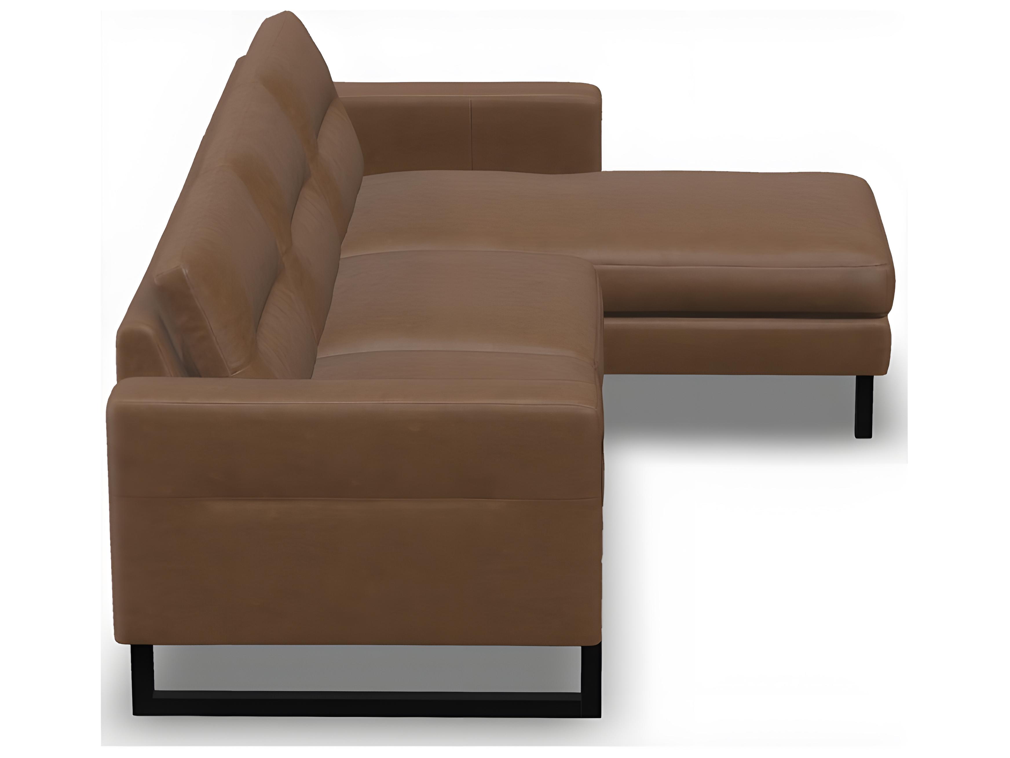 Palliser Brookes Leather Upholstery Sectional Sofa