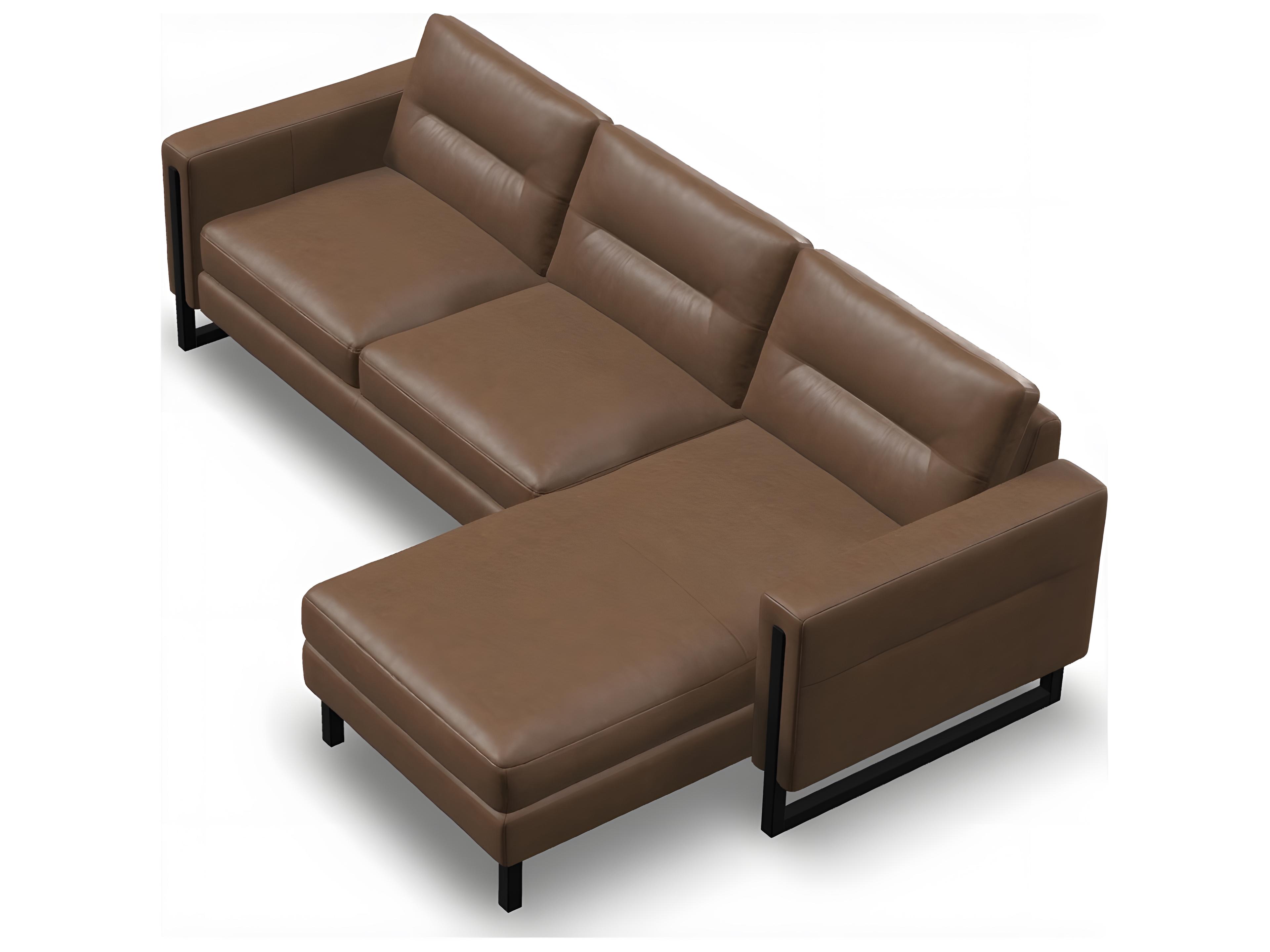 Palliser Brookes Leather Upholstery Sectional Sofa