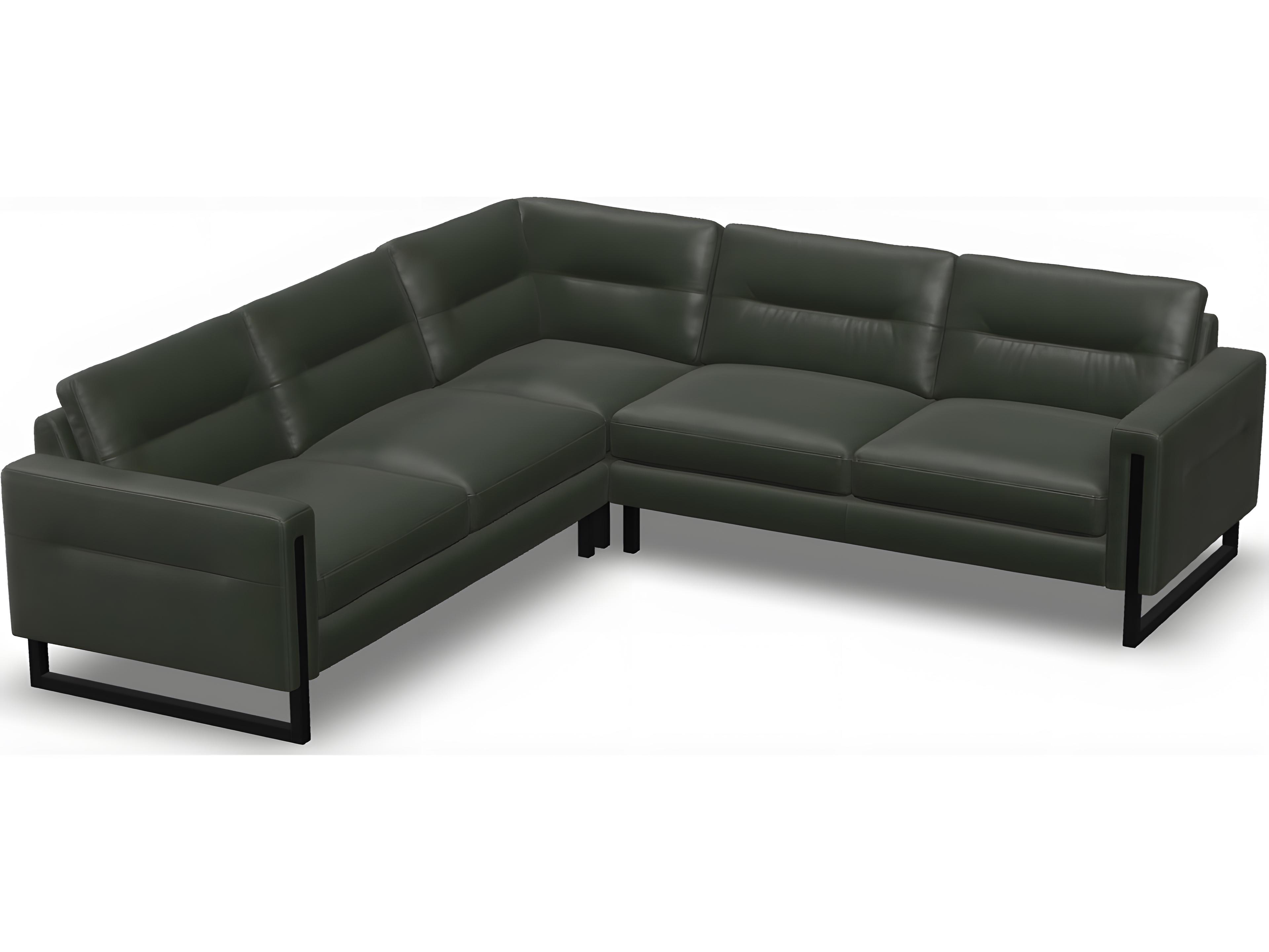Palliser Brookes Leather Upholstery Sectional Sofa