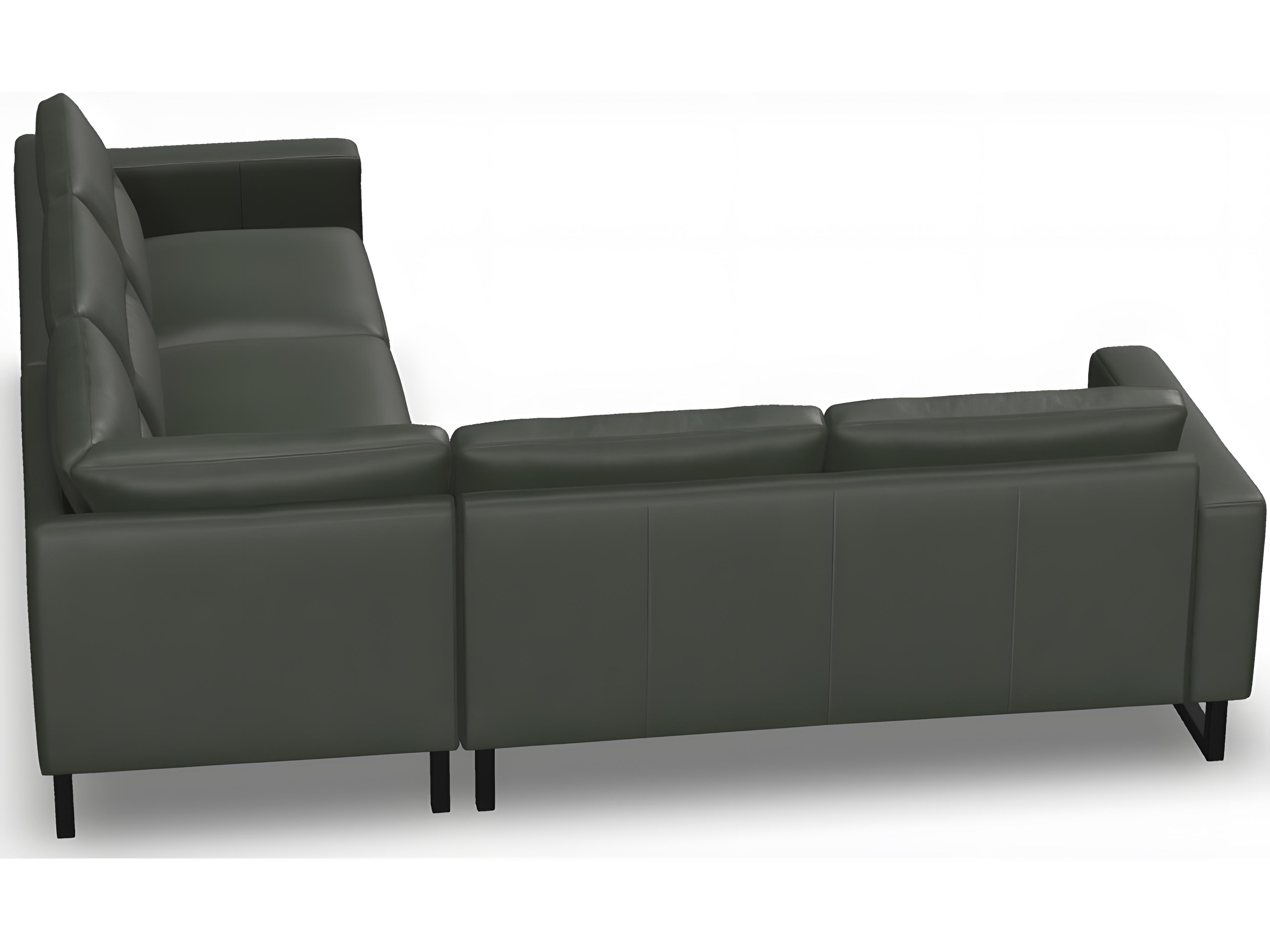 Palliser Brookes Leather Upholstery Sectional Sofa
