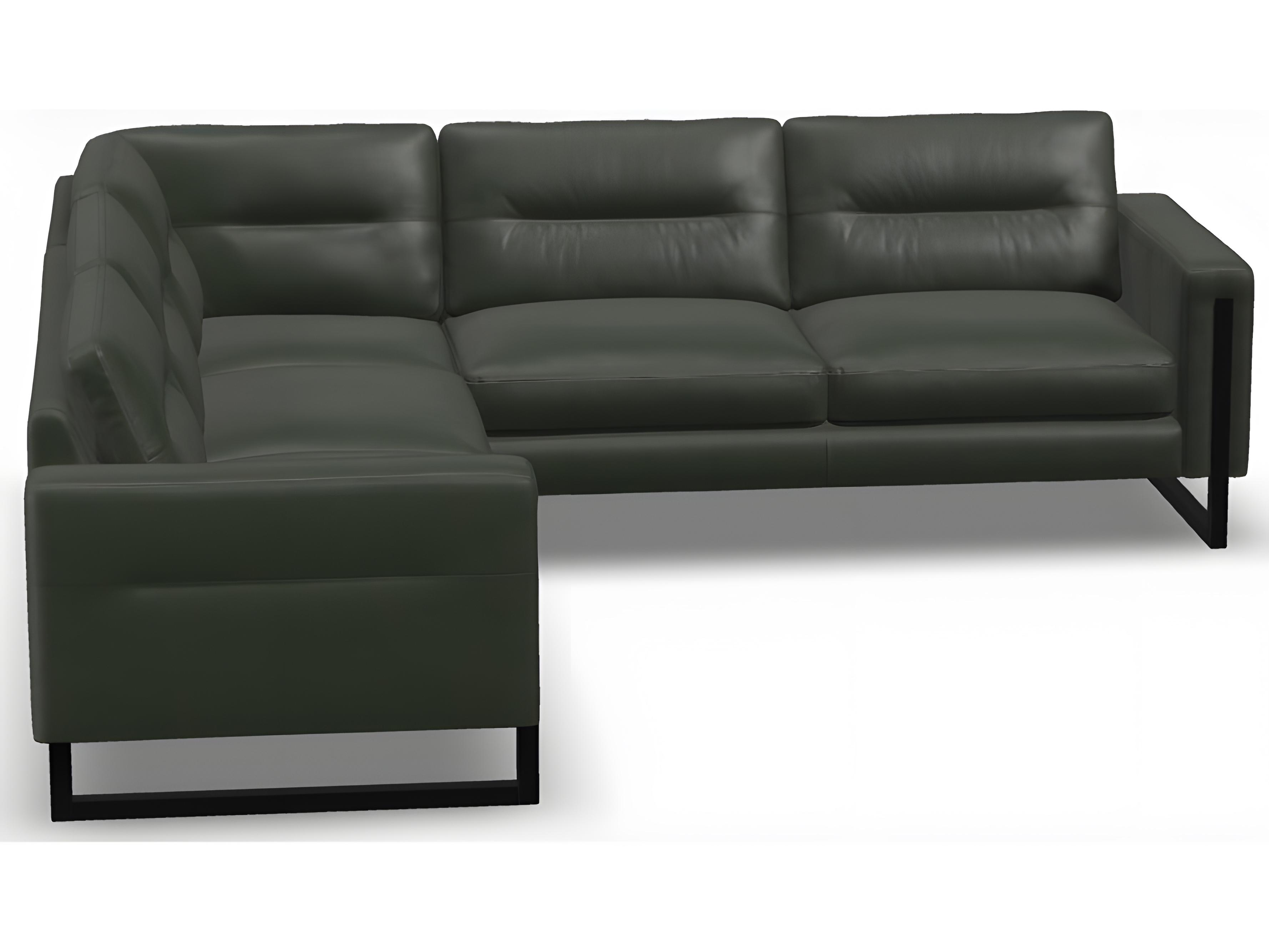 Palliser Brookes Leather Upholstery Sectional Sofa