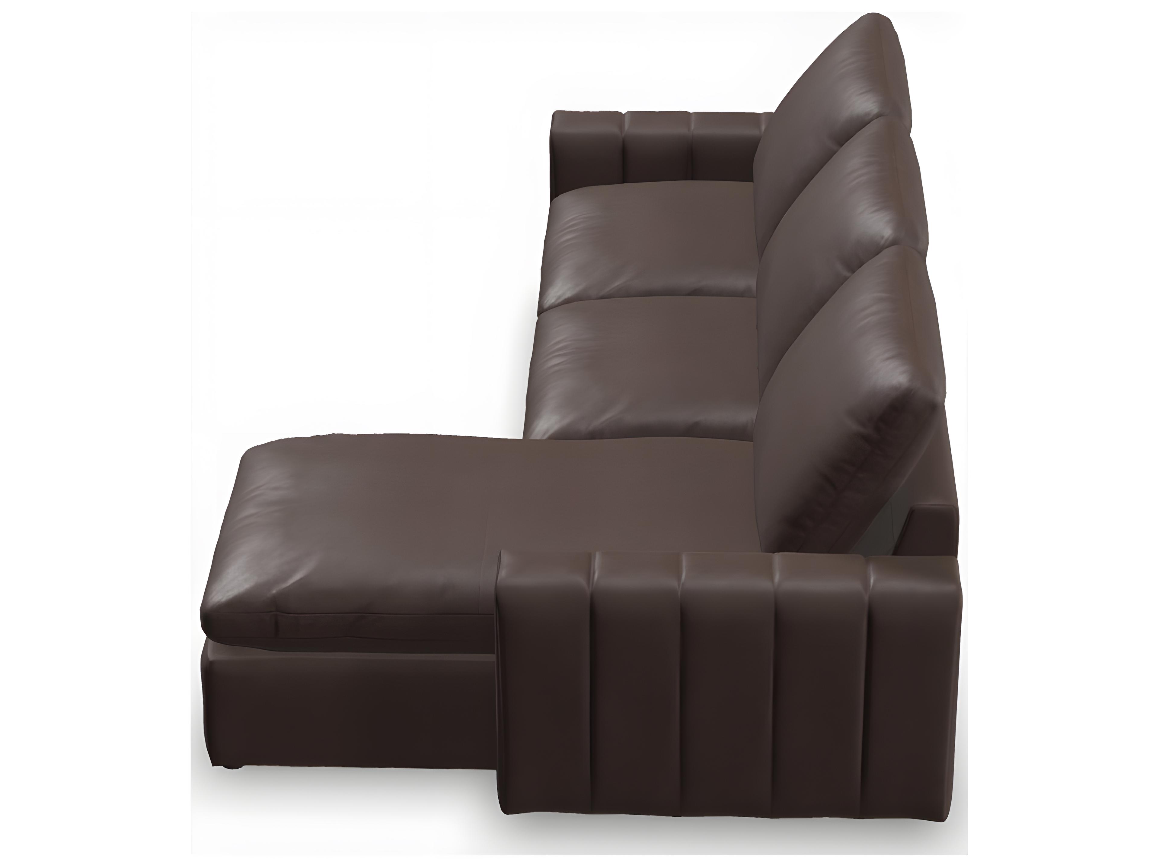 Palliser Dawson Leather Upholstery Sectional Sofa