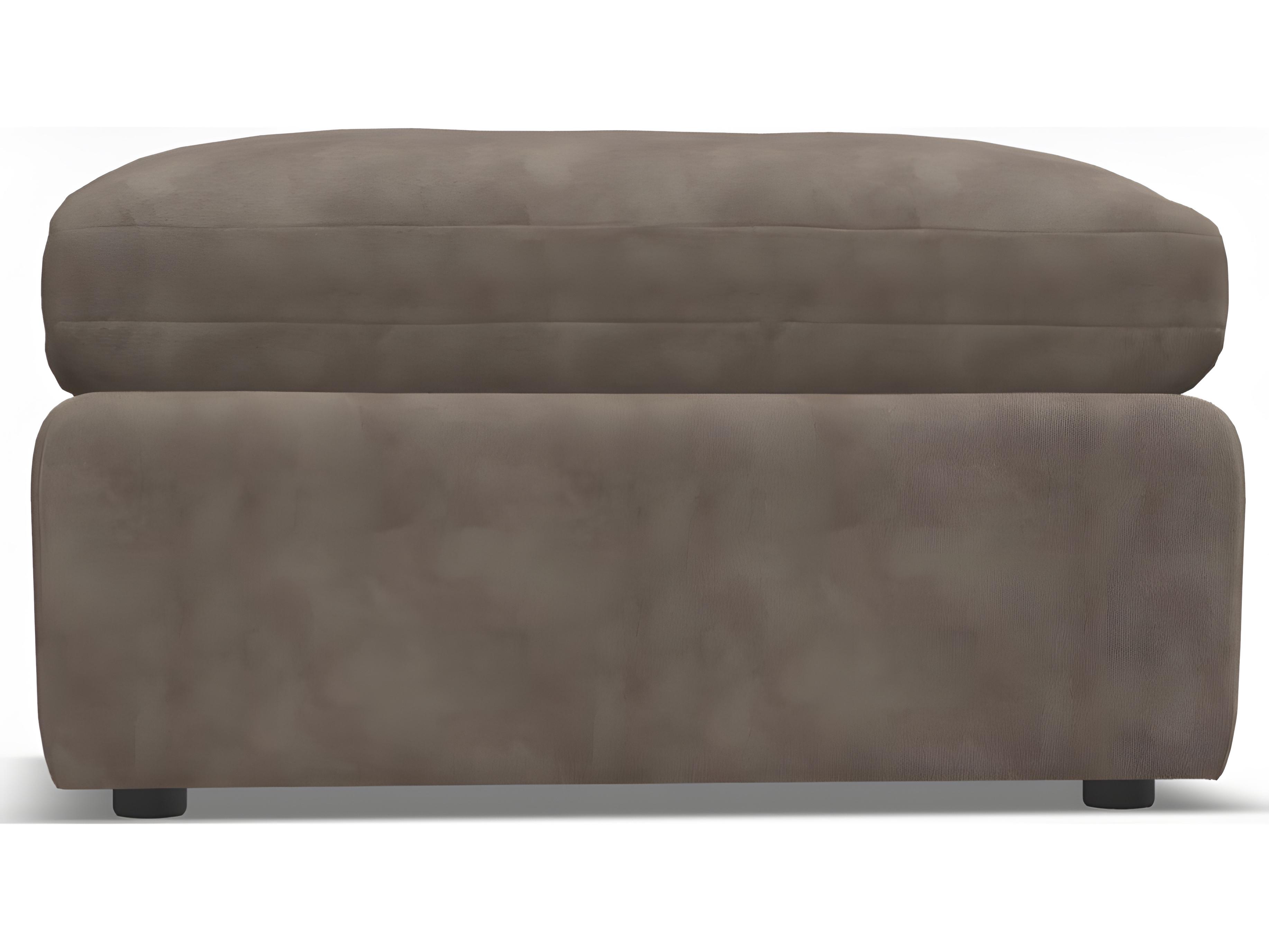 Palliser Dawson Leather Upholstery Ottoman and Half