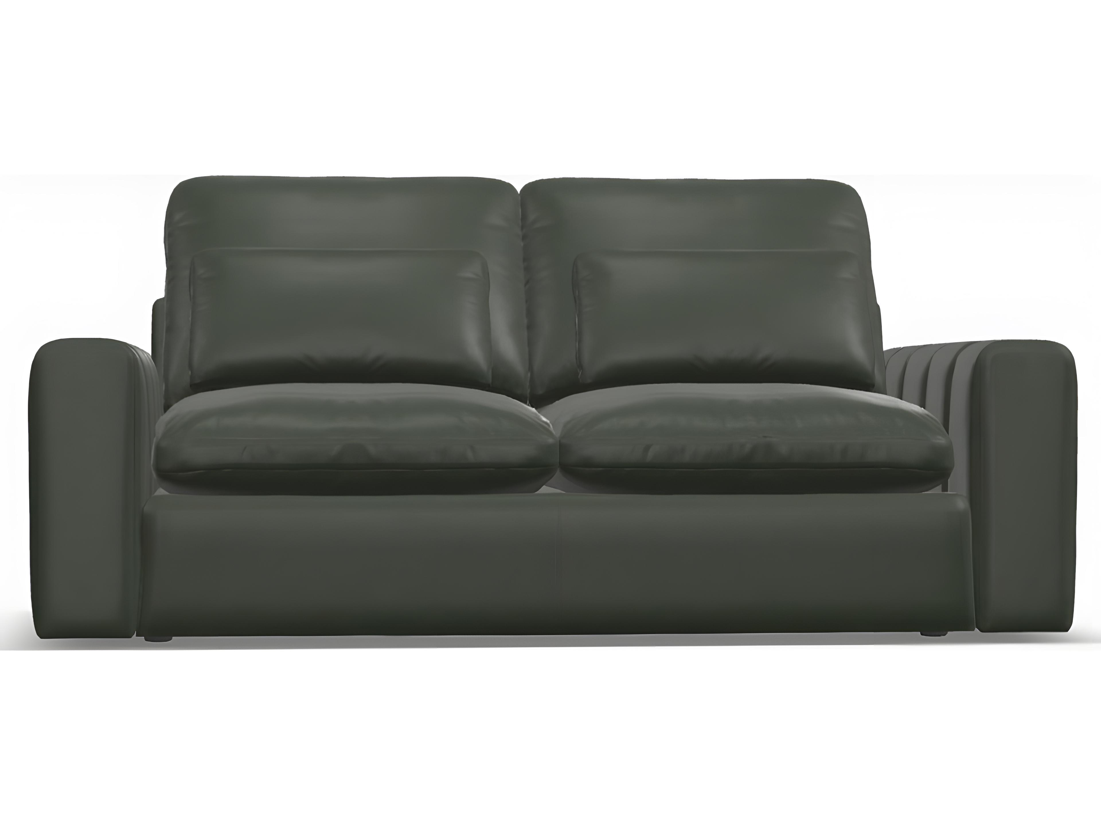Palliser Dawson Max Leather Upholstery Apartment Sofa
