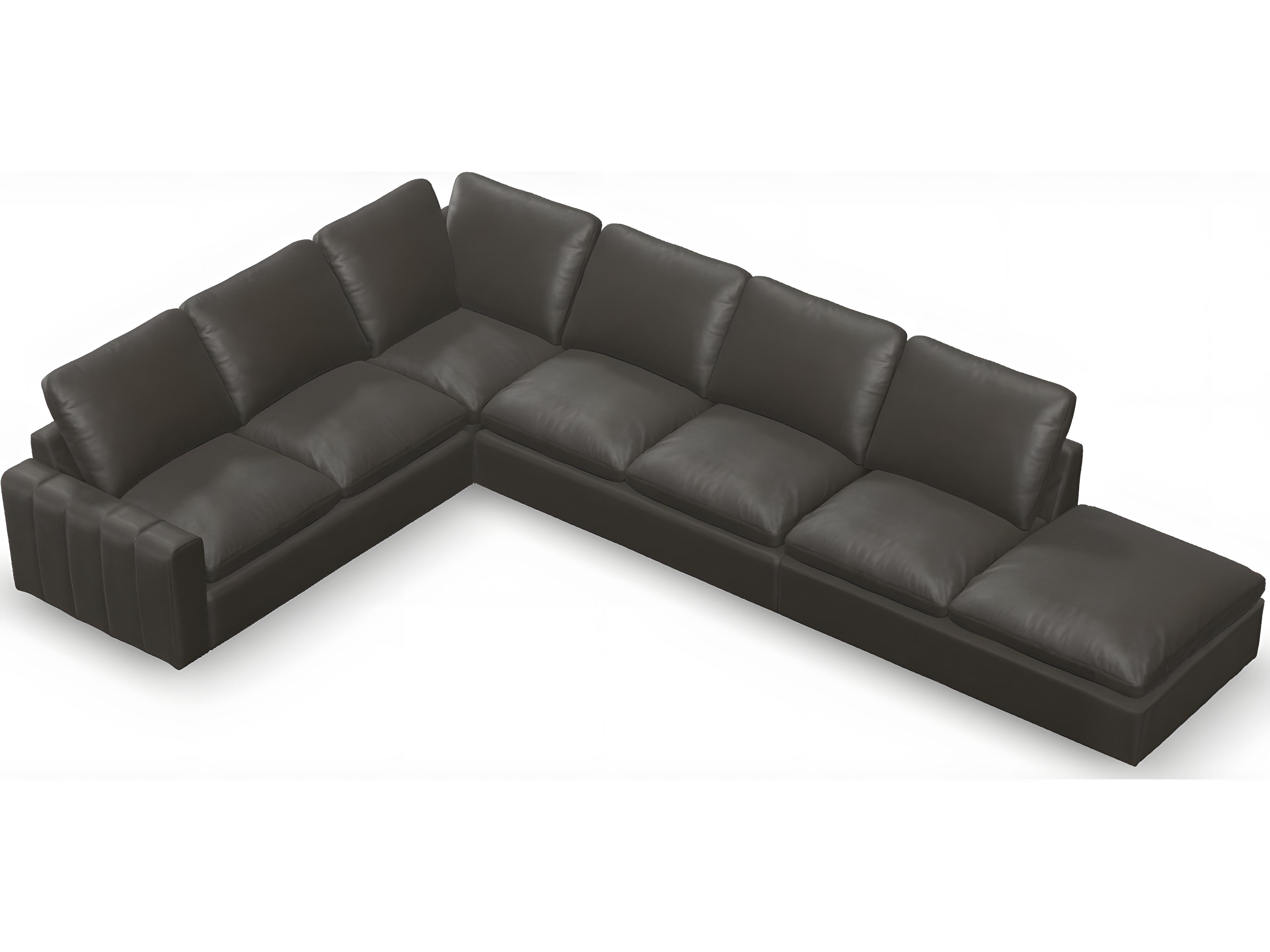Palliser Dawson Max Leather Upholstery Upholstered Sectional Sofa