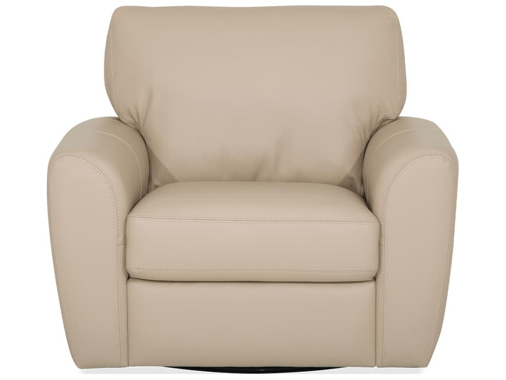Palliser Connecticut Leather Upholstery Pushback Chair