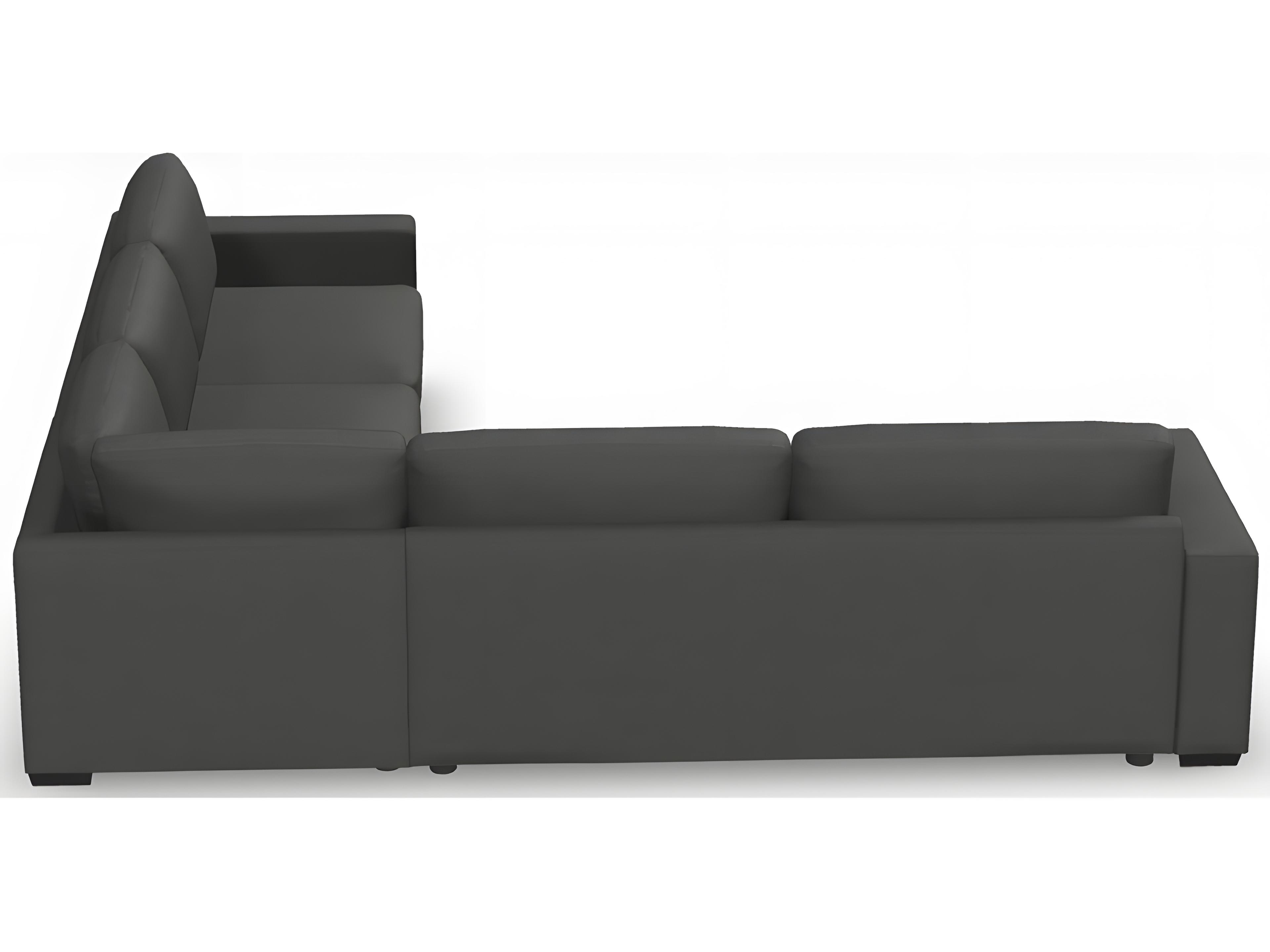 Palliser Ensemble Track Arm Leather Upholstery Upholstered Sectional Sofa