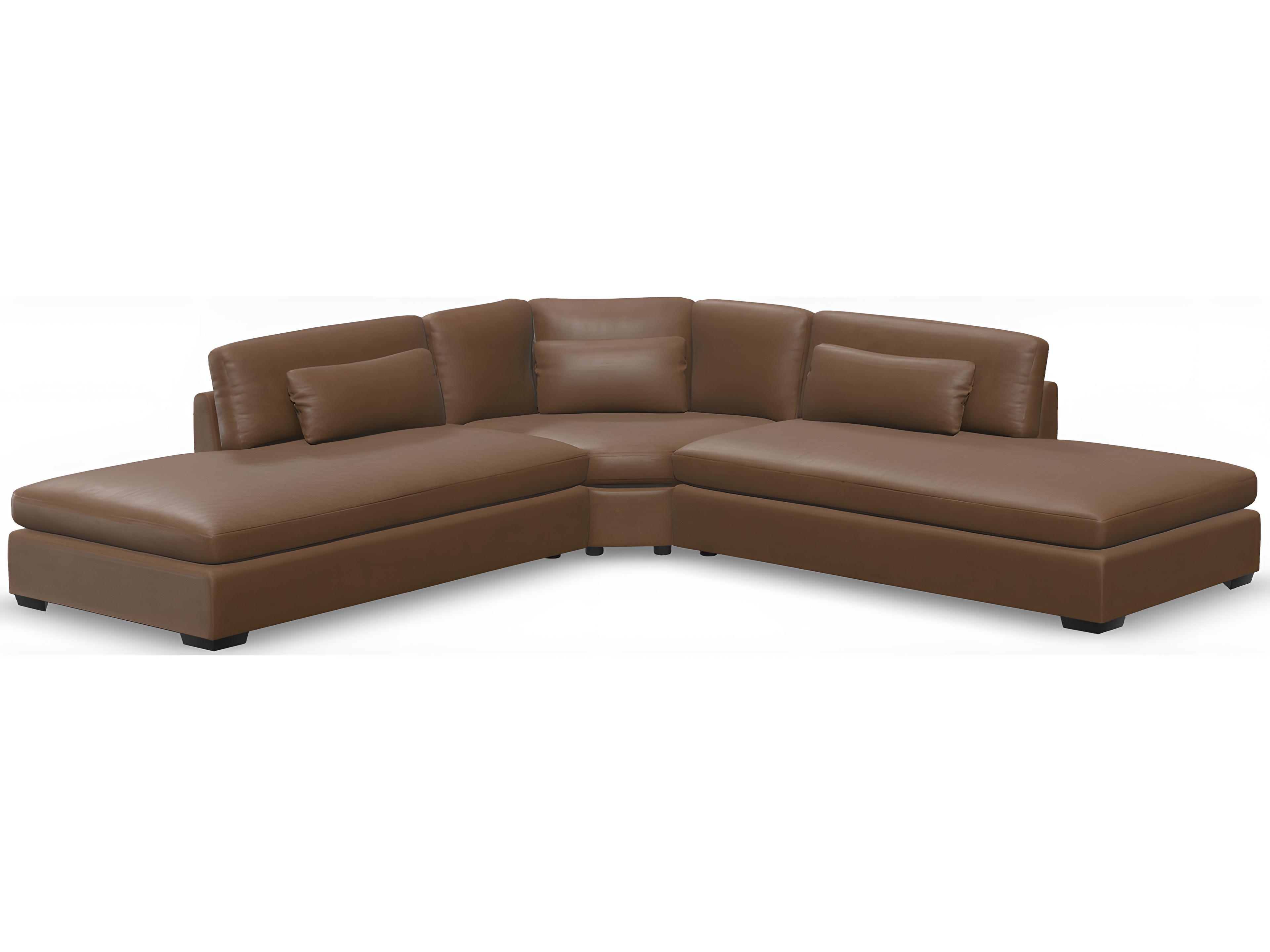 Palliser Ensemble Max Track Arm Leather Upholstery Upholstered Sectional Sofa