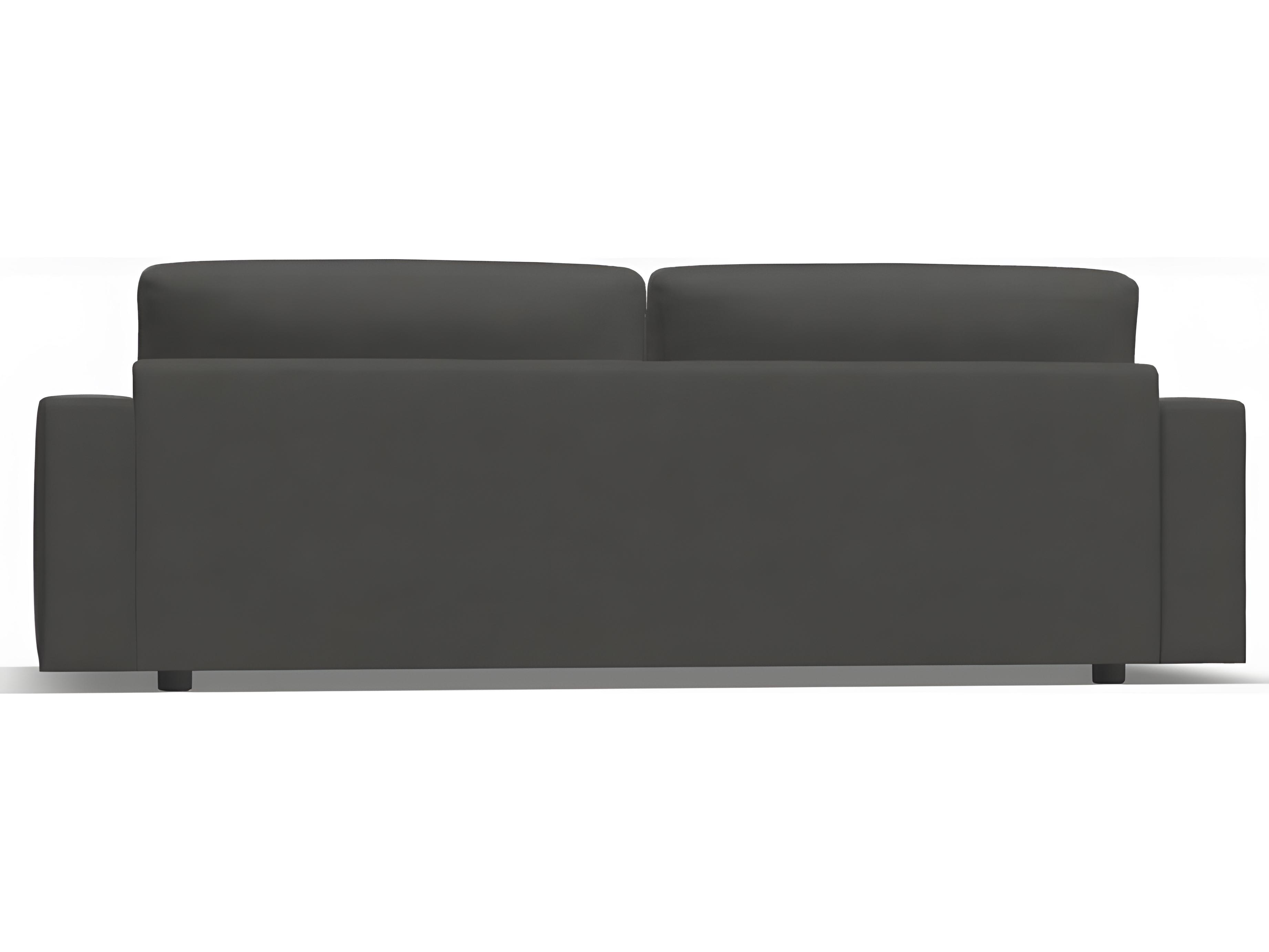 Palliser Ensemble Max Track Arm Leather Upholstery Apartment Sofa