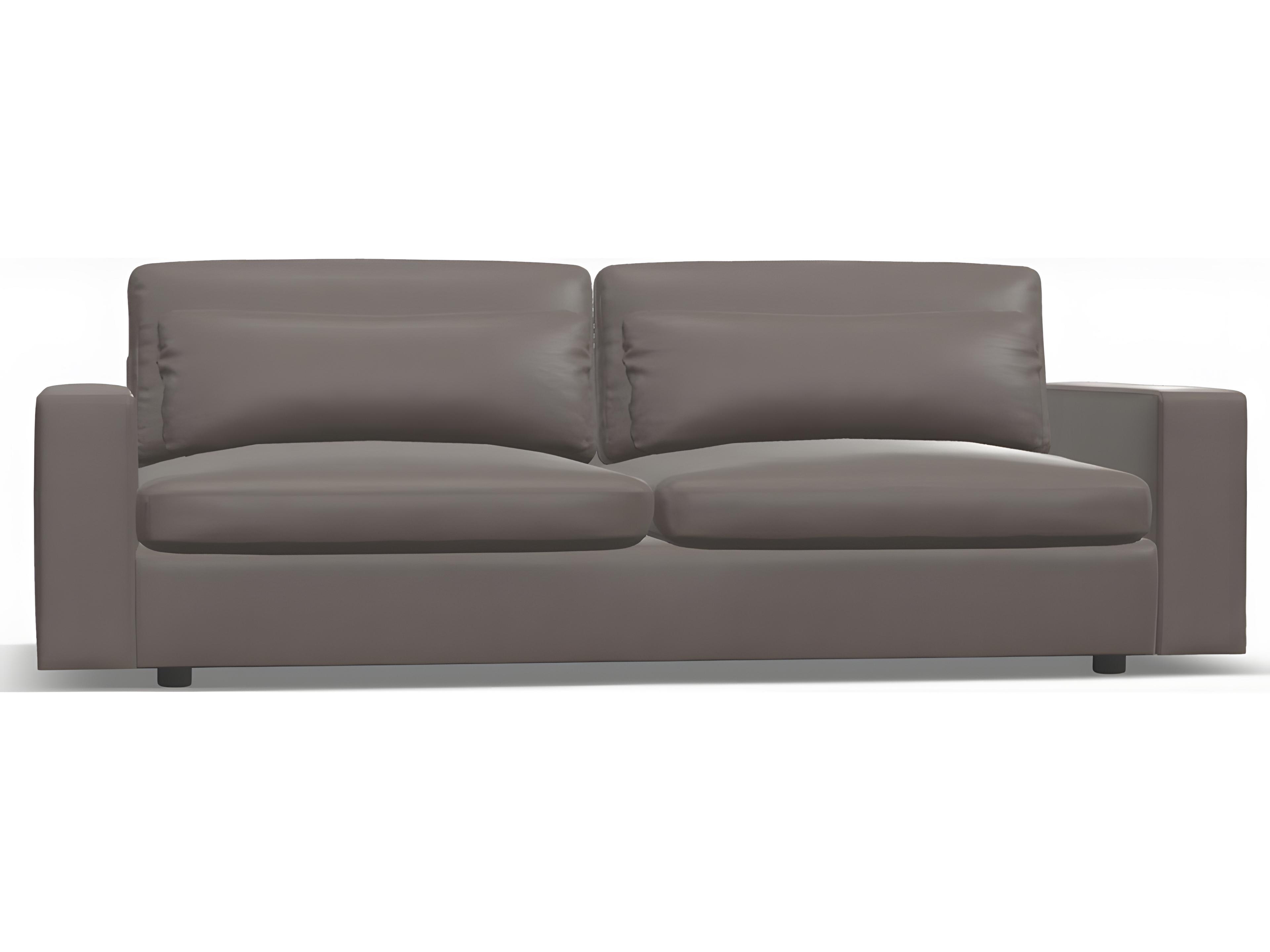 Palliser Ensemble Max Track Arm Leather Upholstery Studio Sofa