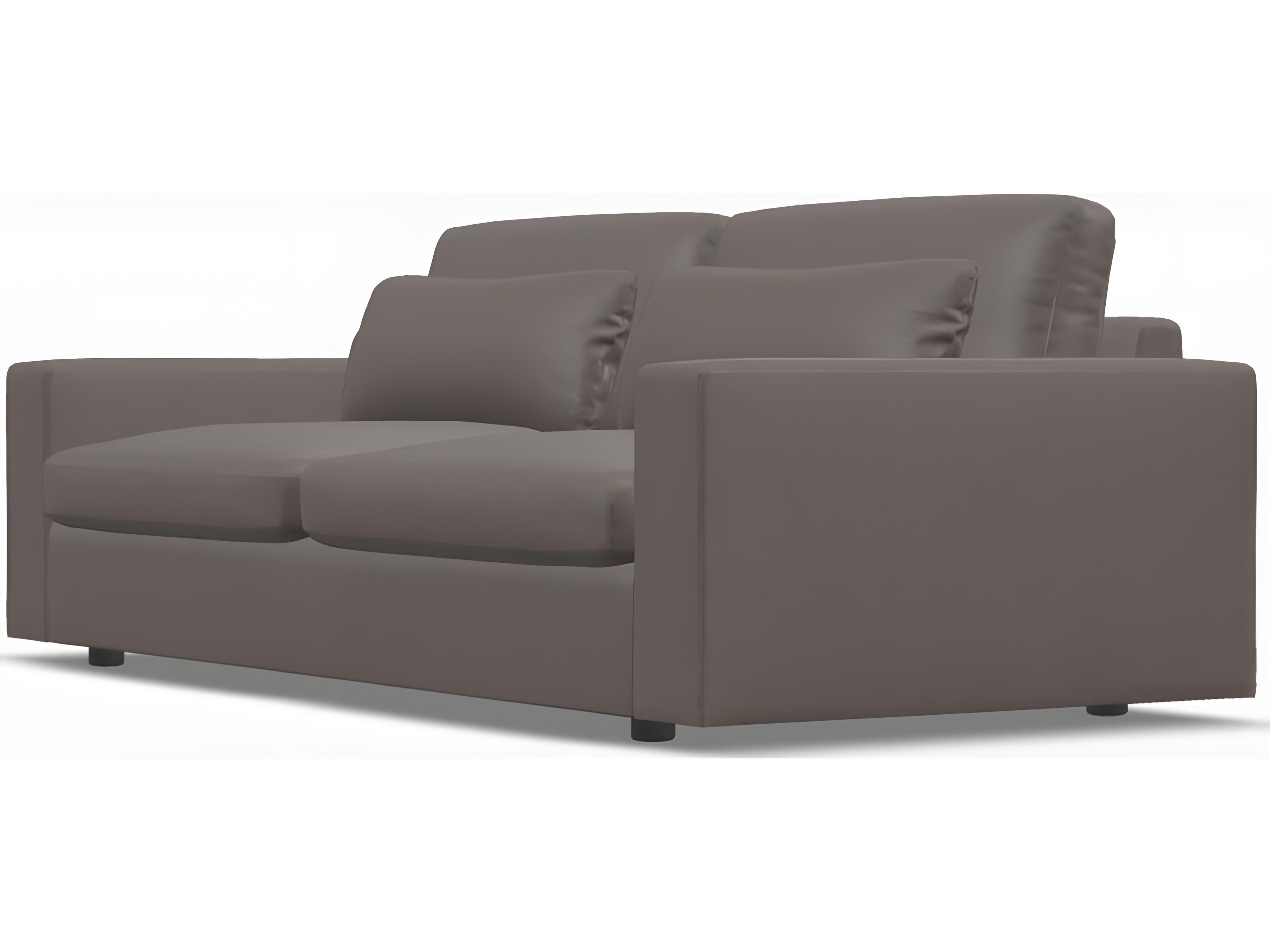 Palliser Ensemble Max Track Arm Leather Upholstery Studio Sofa