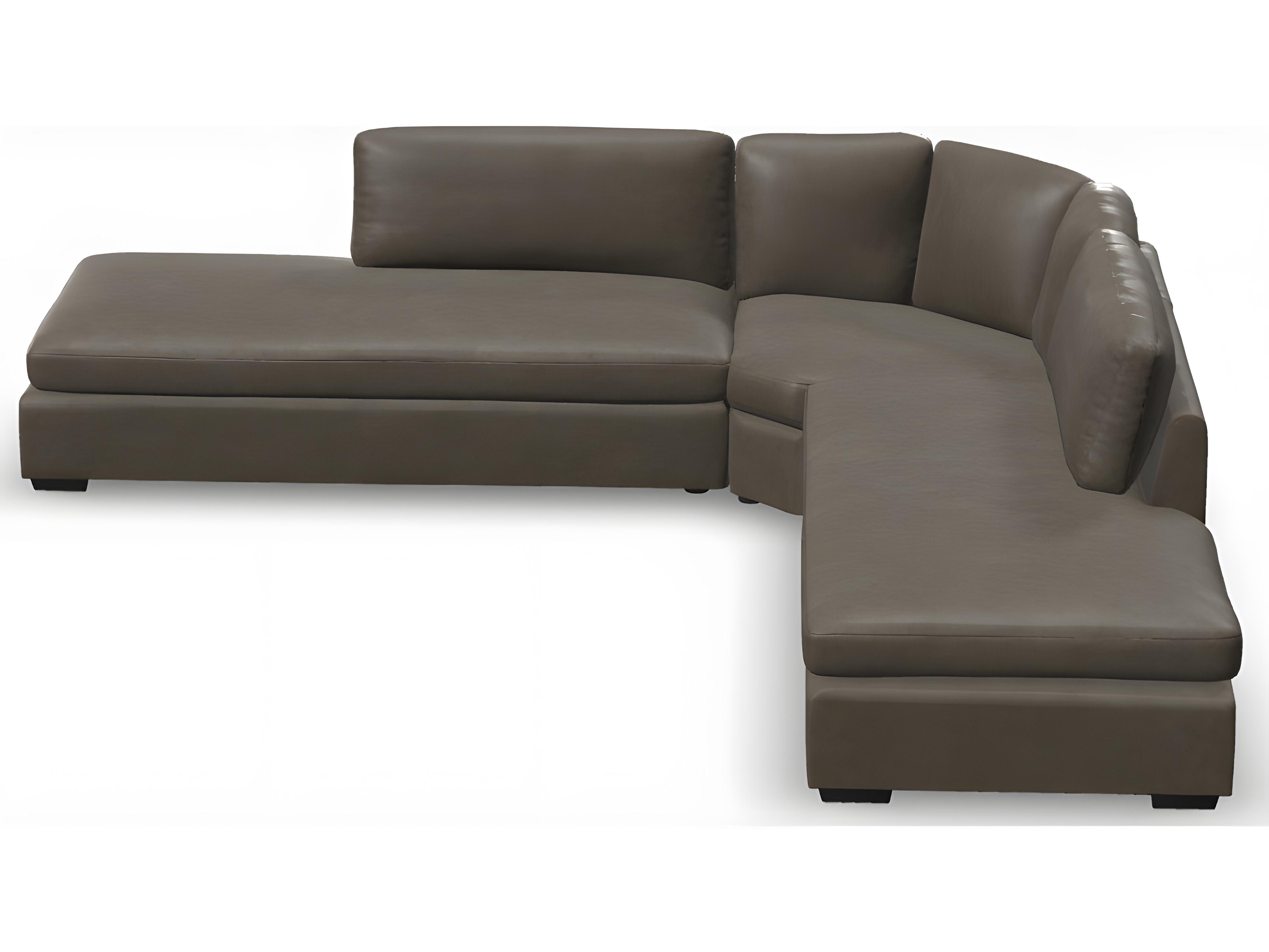 Palliser Ensemble Max Angle Arm Leather Upholstery Sectional Sofa