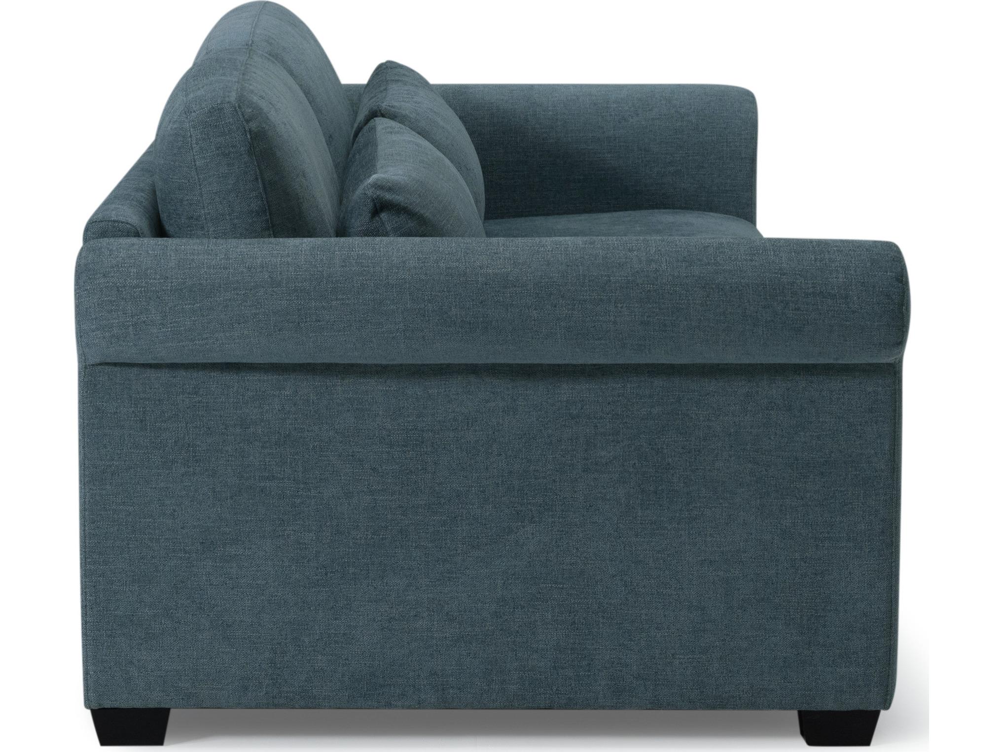 Palliser Ensemble Max Roll Arm Leather Upholstery Studio Sofa