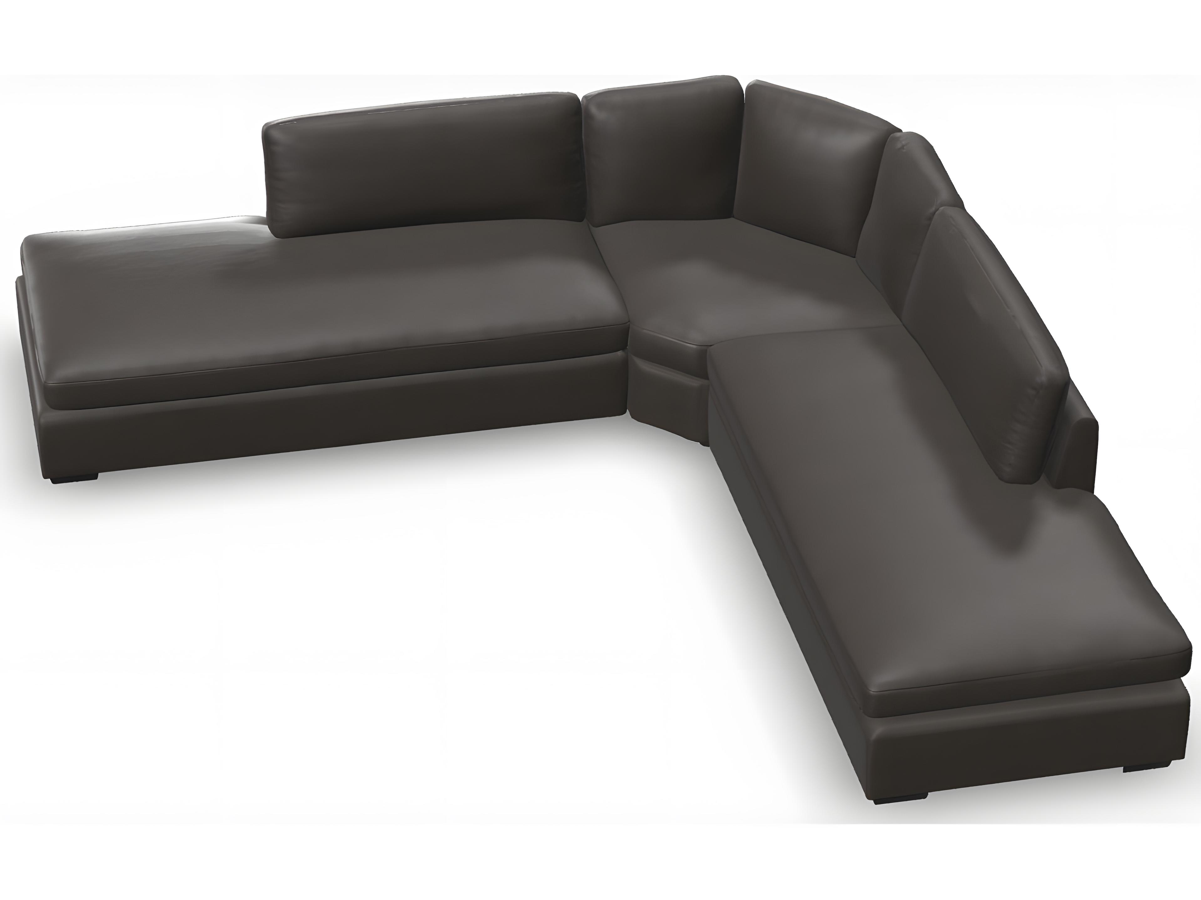 Palliser Ensemble Angle Arm Leather Upholstery Upholstered Sectional Sofa