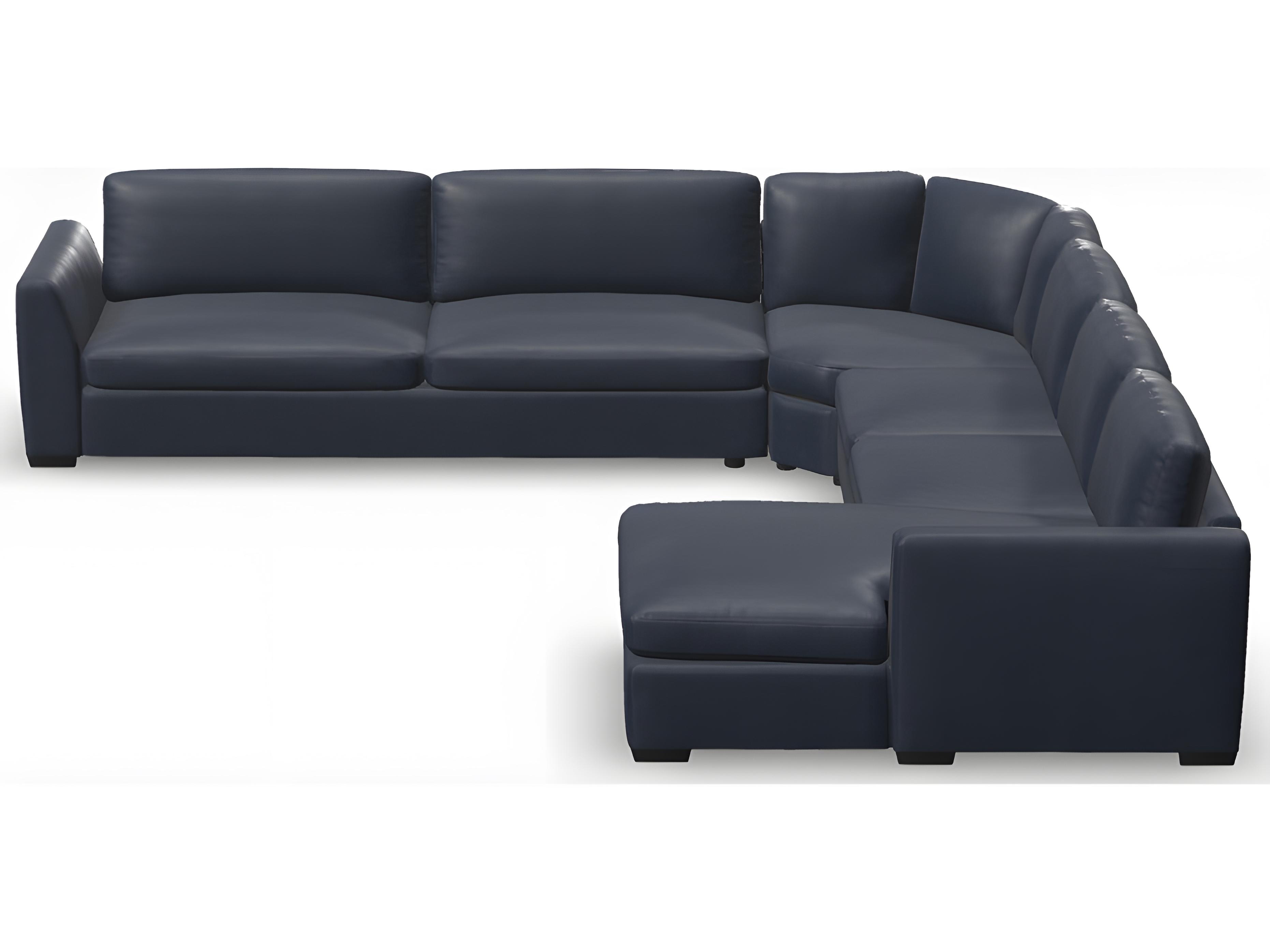 Palliser Ensemble Angle Arm Leather Upholstery Upholstered Sectional Sofa