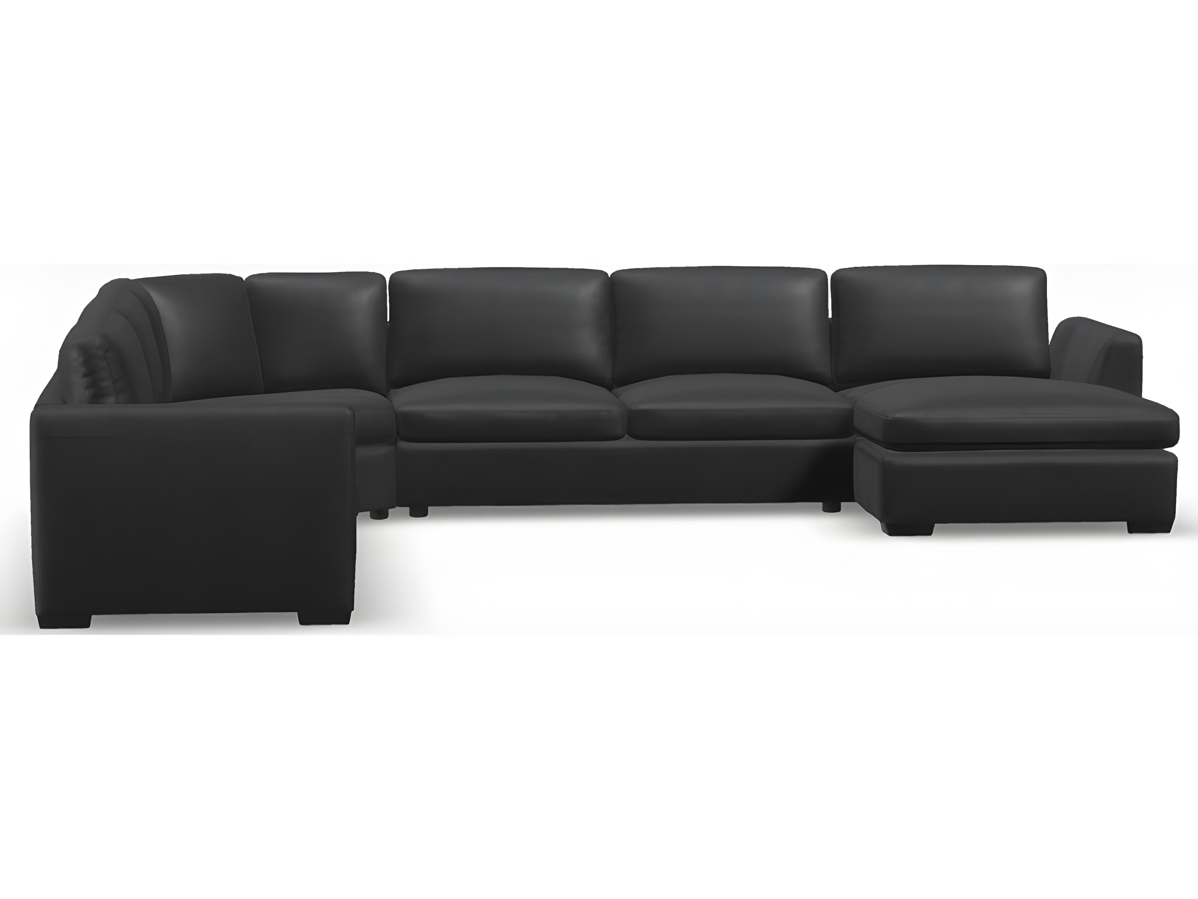 Palliser Ensemble Angle Arm Leather Upholstery Upholstered Sectional Sofa