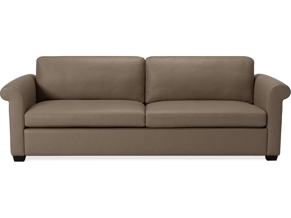 Palliser Ensemble Roll Arm Leather Upholstery Studio Sofa