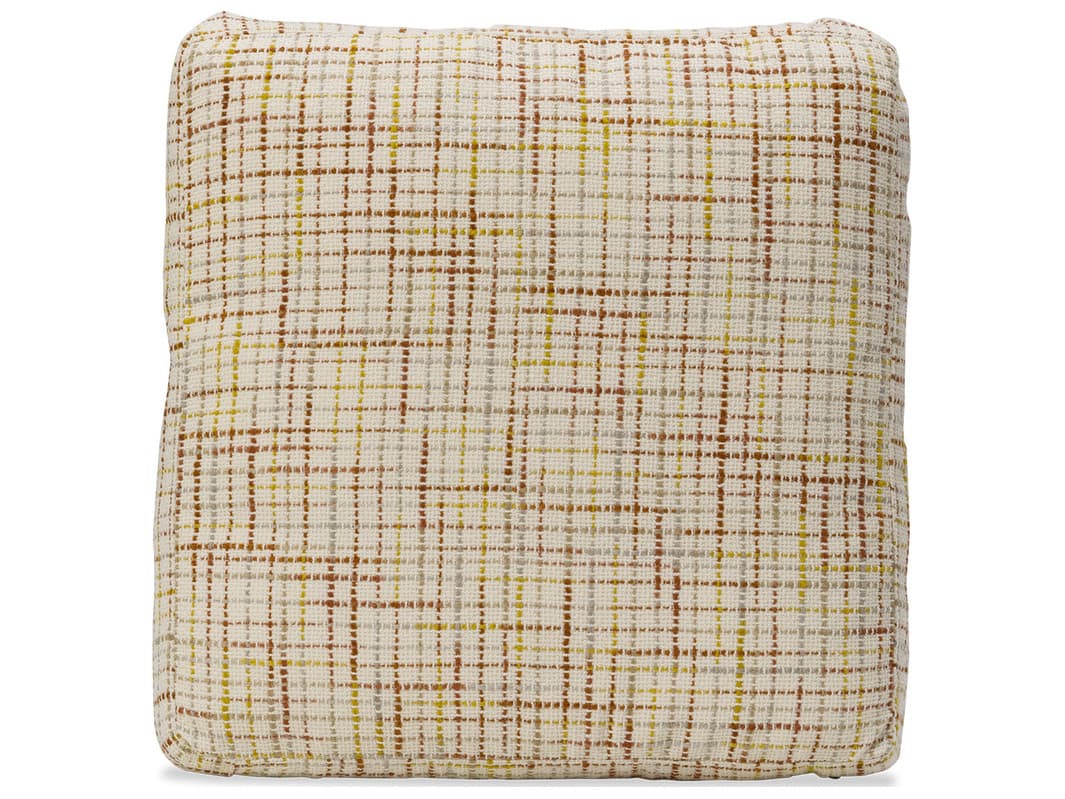 Palliser MIXX Leather Upholstery 18 X 18 Box Border Pillow