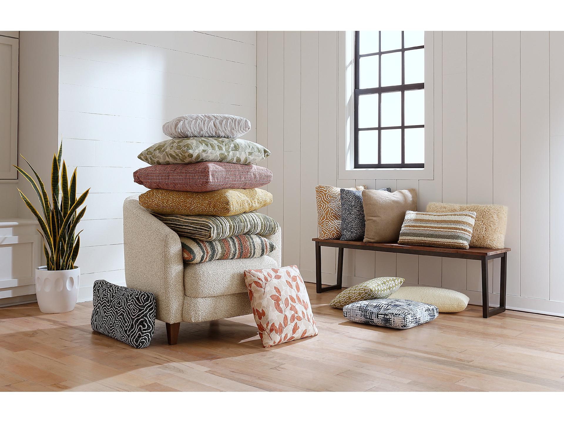 Palliser MIXX Leather Upholstery 12 X 23 Box Border Pillow