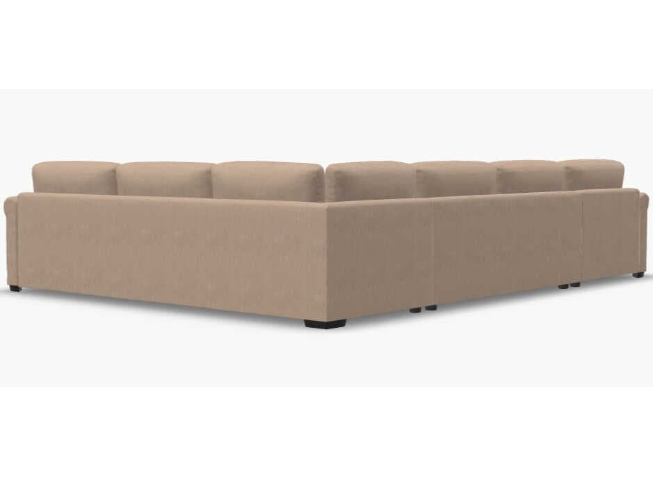 Palliser Ensemble Roll Arm Upholstered Sectional Sofa
