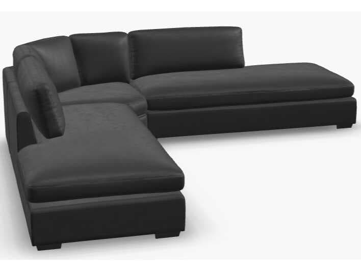Palliser Ensemble Roll Arm Upholstered Sectional Sofa