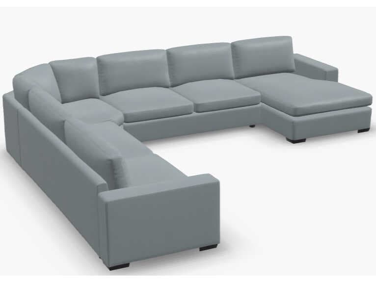 Palliser Ensemble Track Arm Upholstered Sectional Sofa