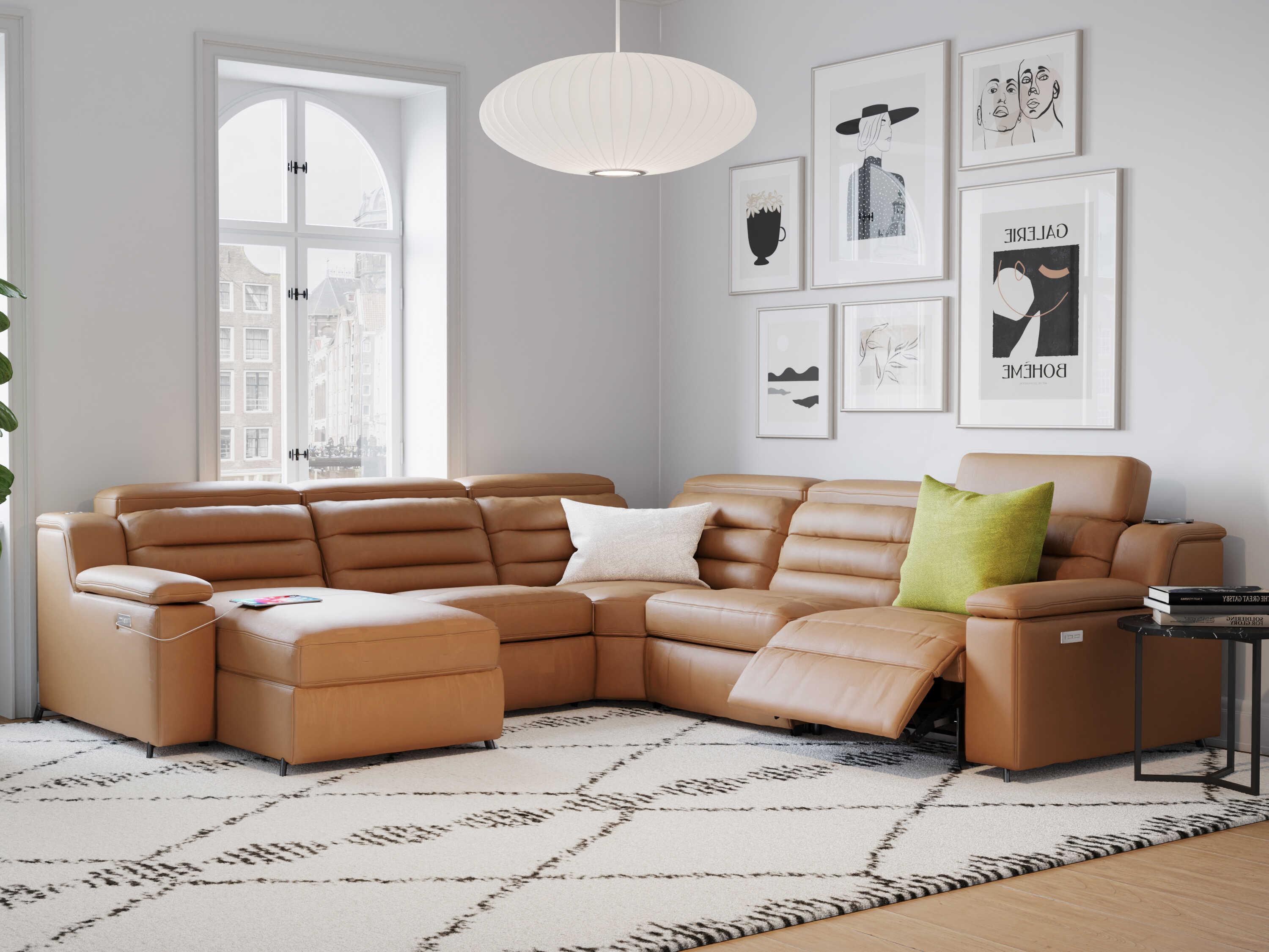 Palliser Lotus Upholstered Sectional Sofa