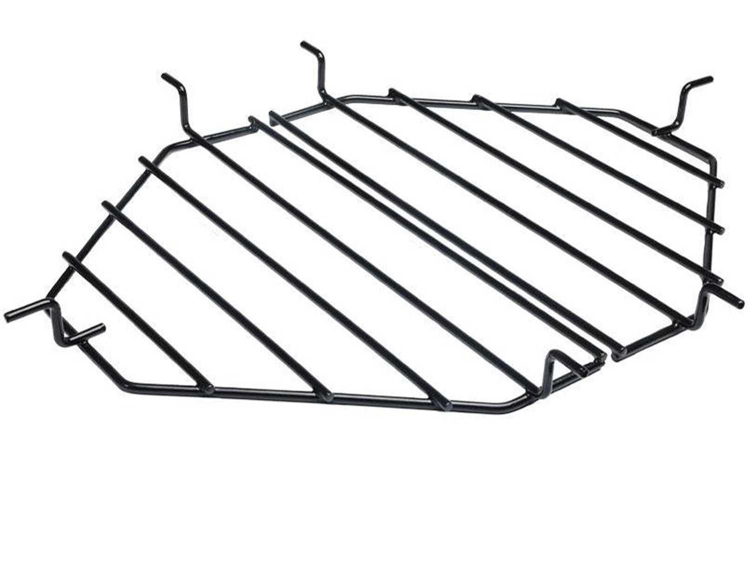 Primo Two Piece Drip Pan / Heat Deflector Racks for Oval Junior Series Grill