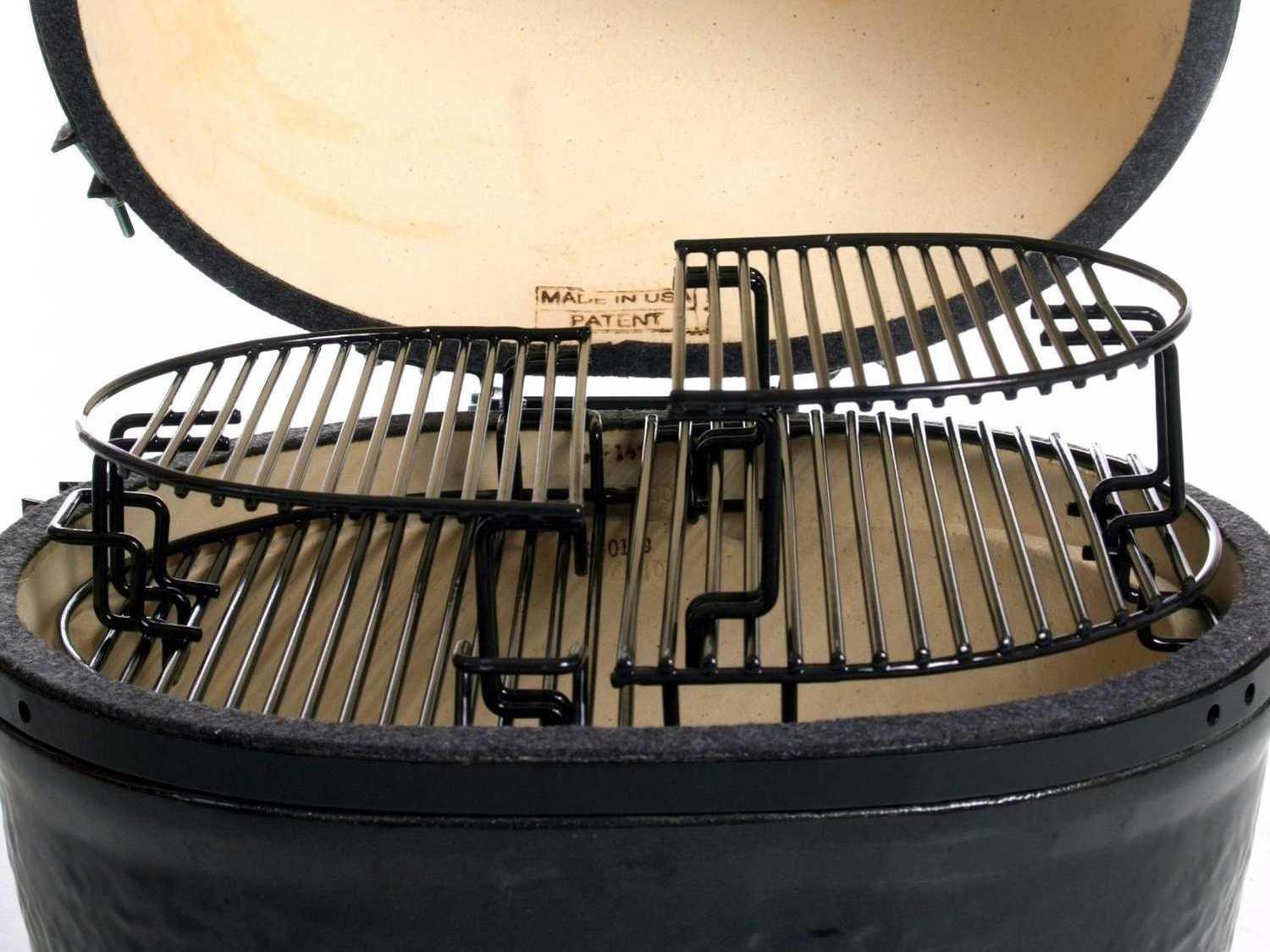 Primo Half-Moon Extended Cooking Rack for Oval Large 300 and Kamado