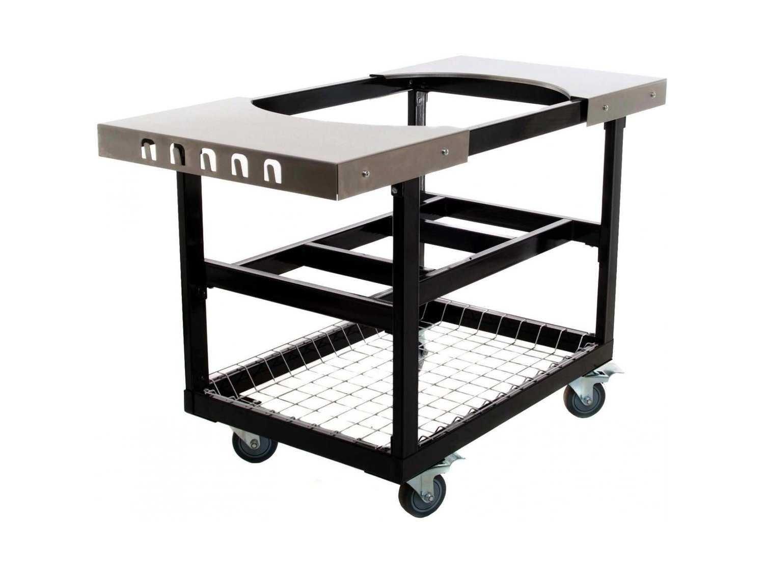 Primo Cart Base with Basket and SS Side Shelves for Oval JR 200
