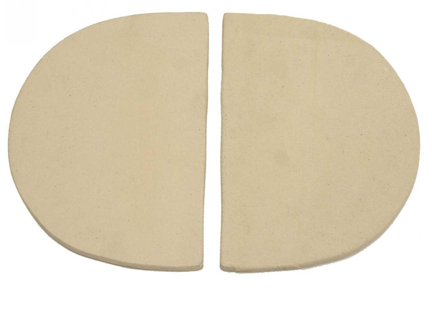 Primo Two Piece Heat Deflector Plates for Oval XL 400 and PGGXL