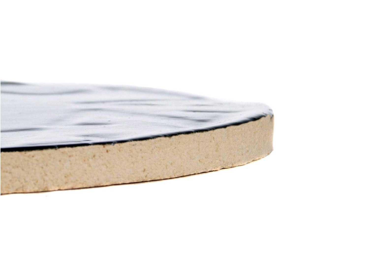 Primo 12'' Glazed Ceramic Baking Stone for Oval XL 400 | Oval LG 300 | Oval JR 200 | Kamado