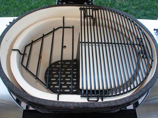 Primo Cast Iron Firebox Divider for Oval LG 300
