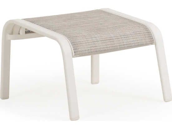 Watermark Living Sandoval Aluminum Sling Outdoor Ottoman