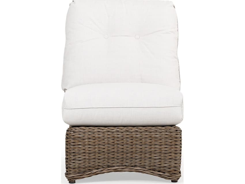 Watermark Living Riverside Wicker Modular Outdoor Patio Lounge Chair